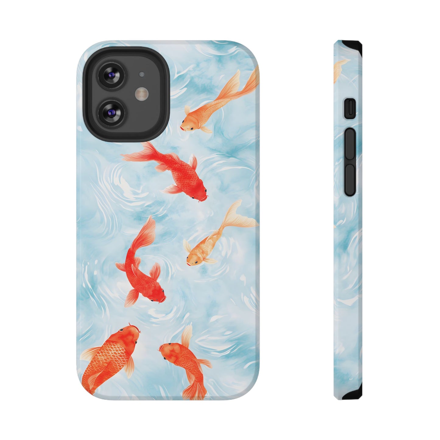 Koi Fish Pond Phone Case – MagSafe Compatible for iPhone & Samsung Galaxy