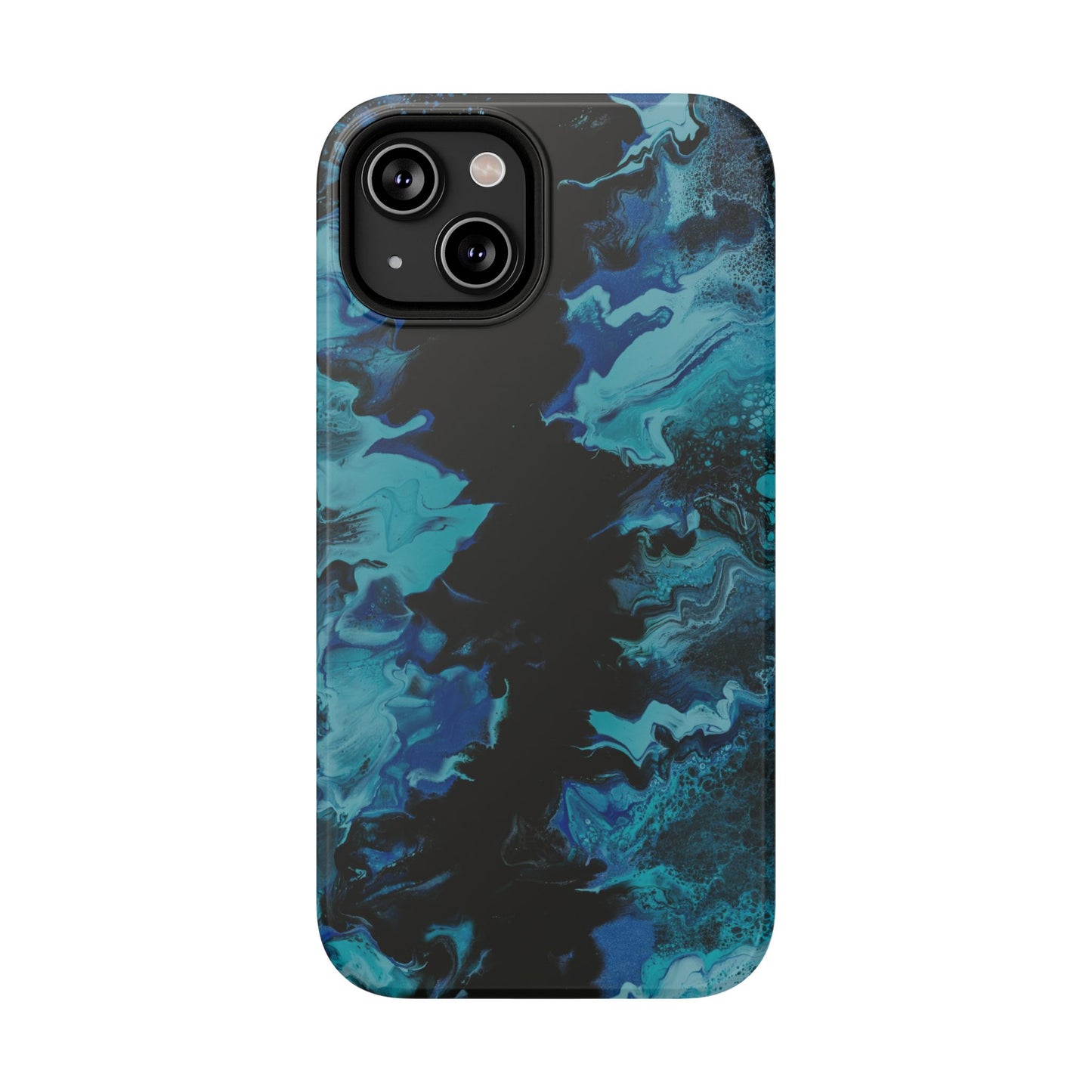 Deep Ocean Swirl Phone Case – MagSafe Compatible for iPhone & Samsung Galaxy