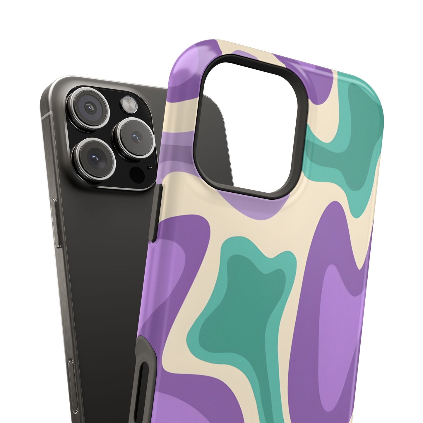 Funky Psychedelic Swirl Phone Case – MagSafe Compatible for iPhone & Samsung Galaxy