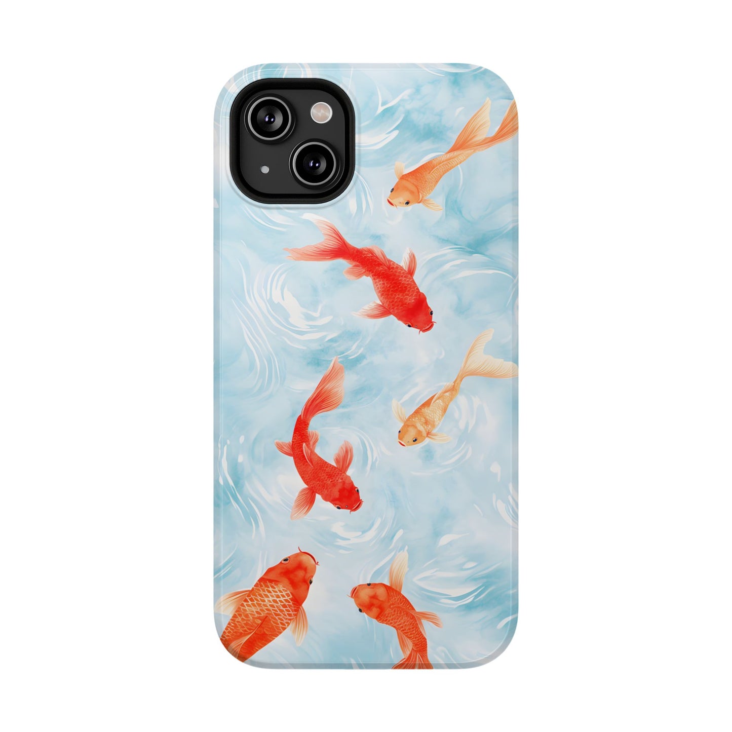 Koi Fish Pond Phone Case – MagSafe Compatible for iPhone & Samsung Galaxy