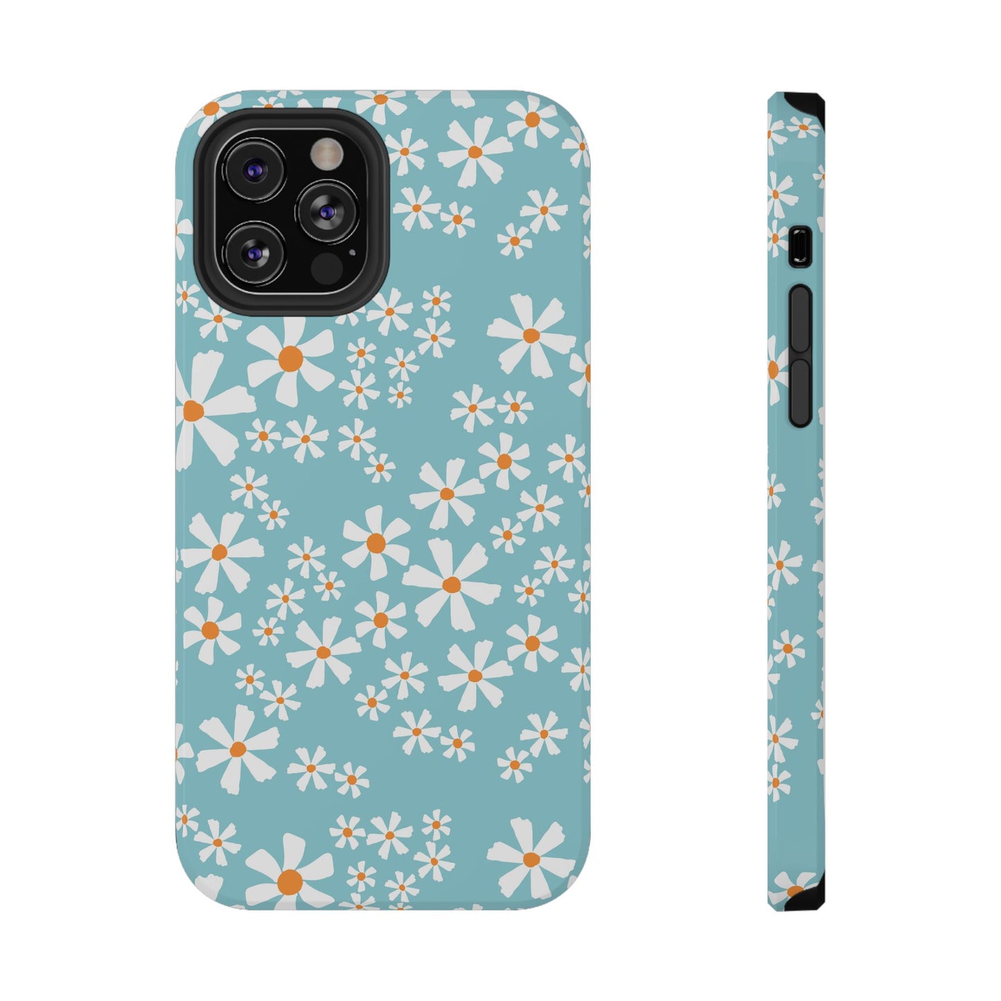 Vintage Daisy Field Phone Case – MagSafe Compatible for iPhone & Samsung Galaxy