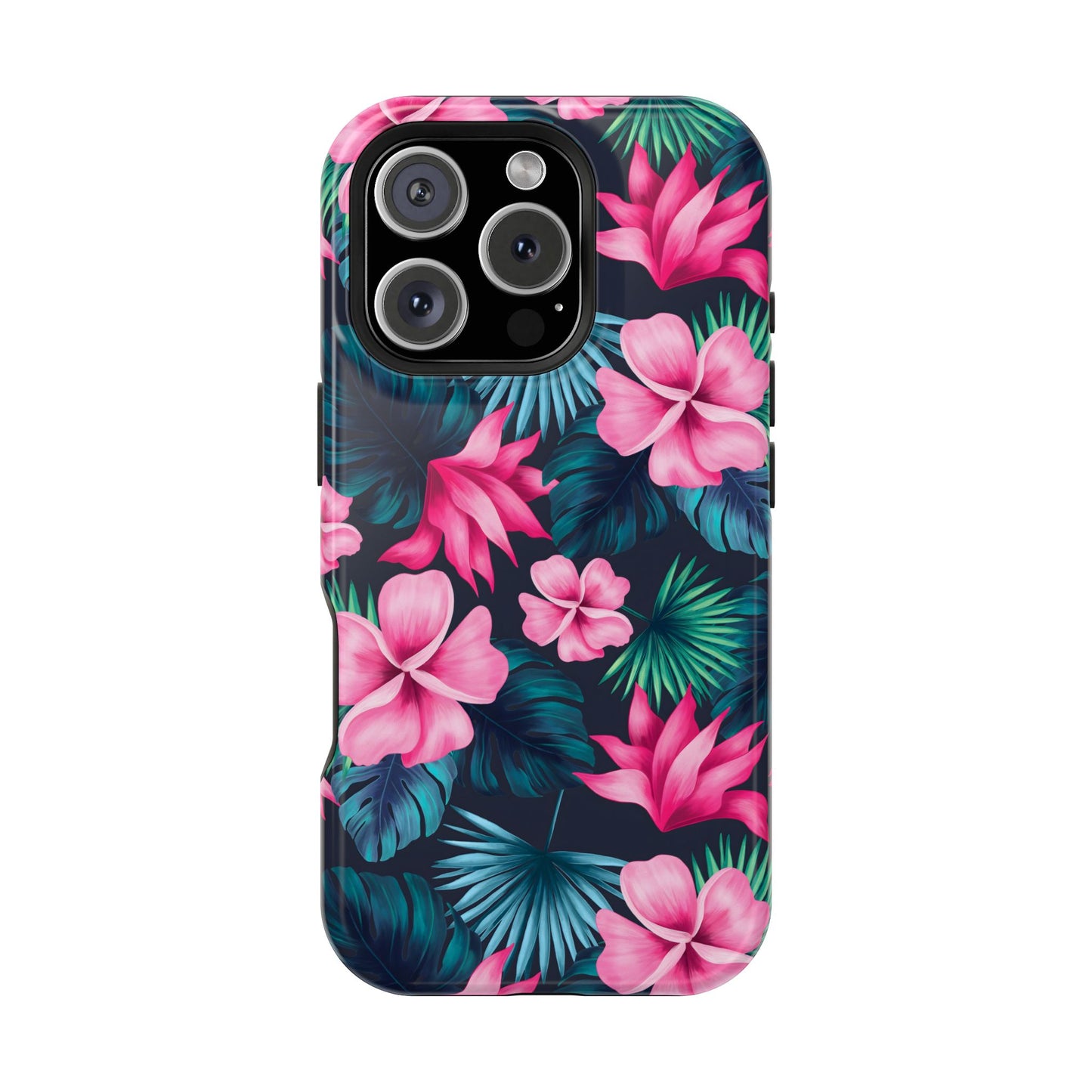 Tropical Paradise Floral Phone Case – MagSafe Compatible for iPhone & Samsung Galaxy