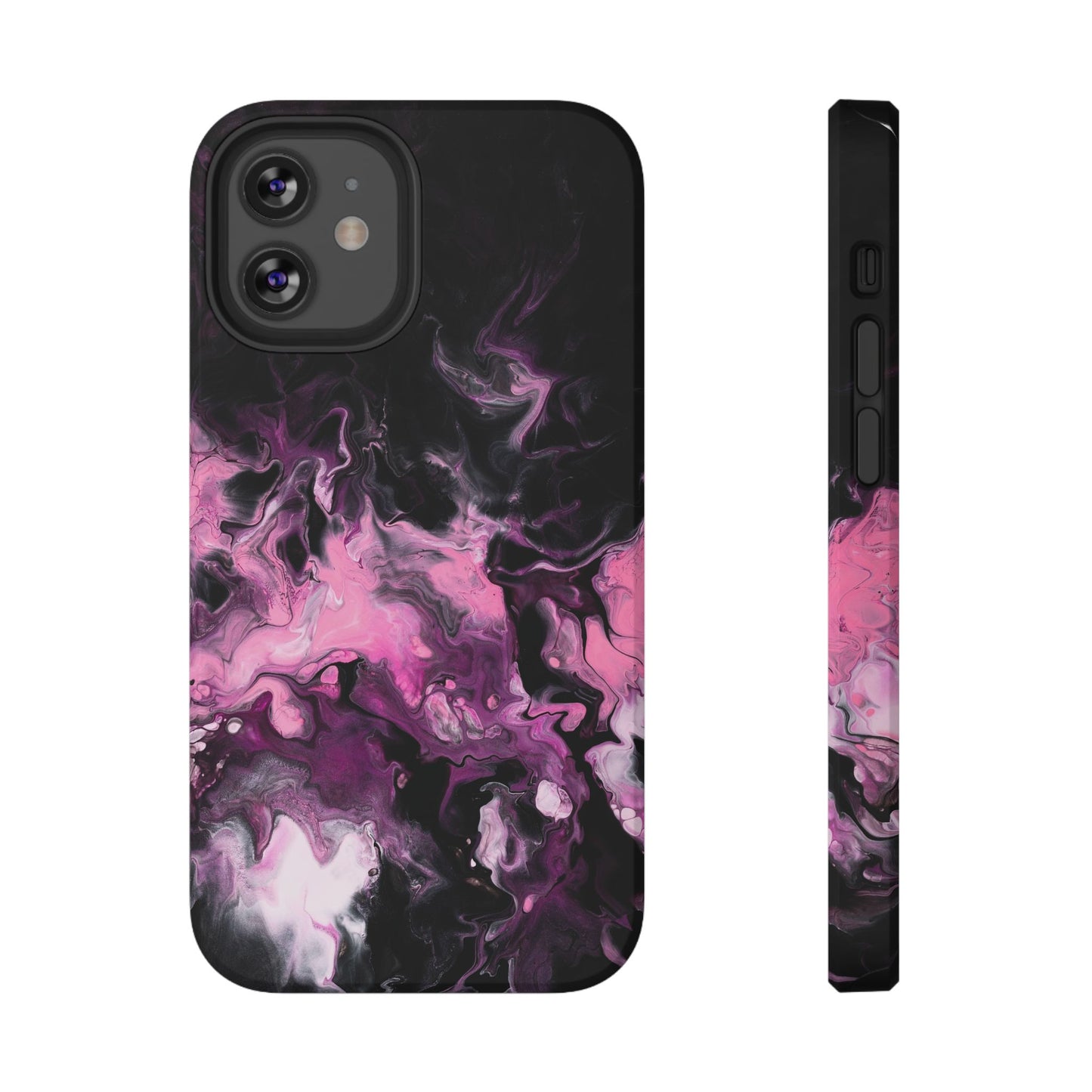 Electric Rose Marble Phone Case – MagSafe Compatible for iPhone & Samsung Galaxy