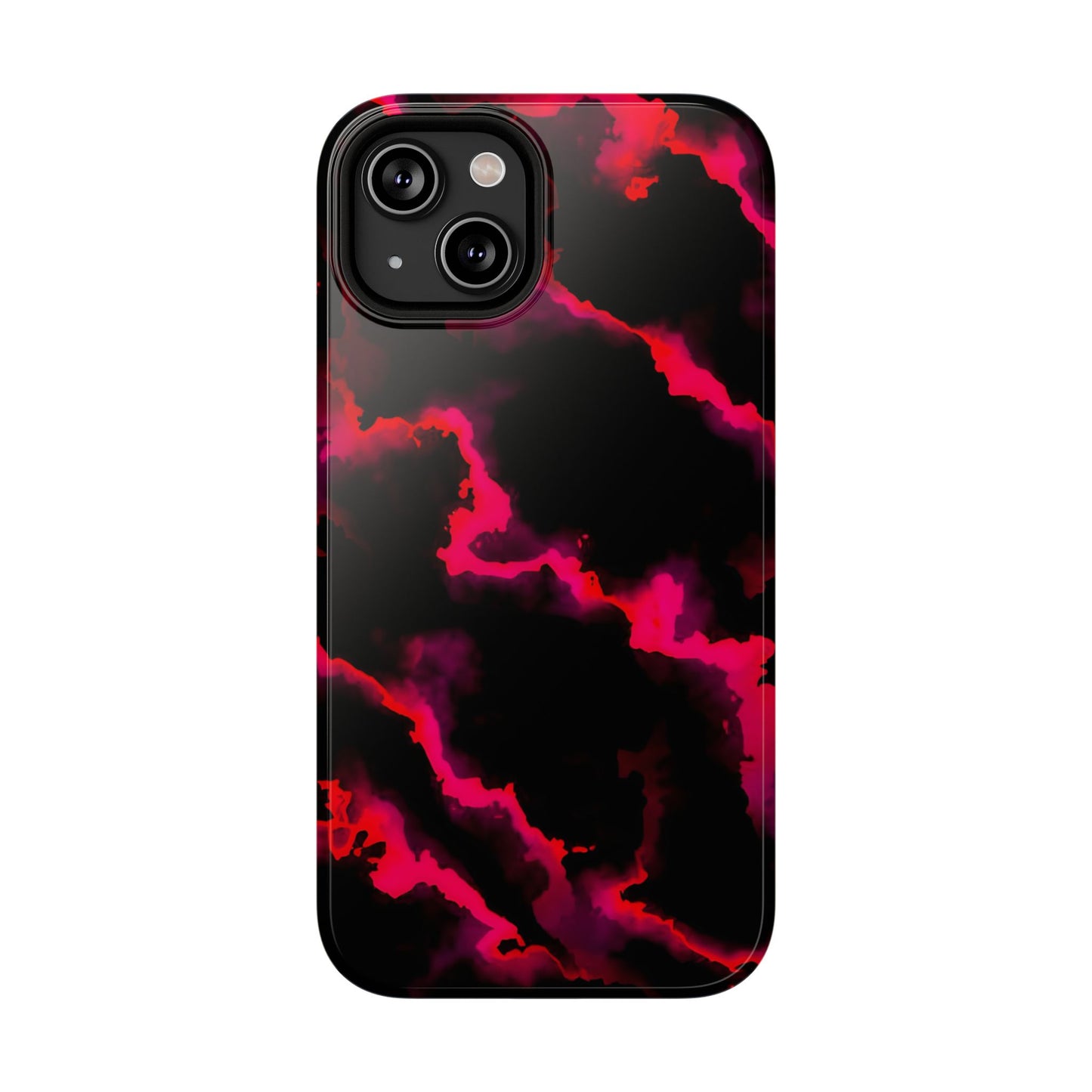 Electric Inferno Lightning Strike Phone Case – MagSafe Compatible for iPhone & Samsung Galaxy
