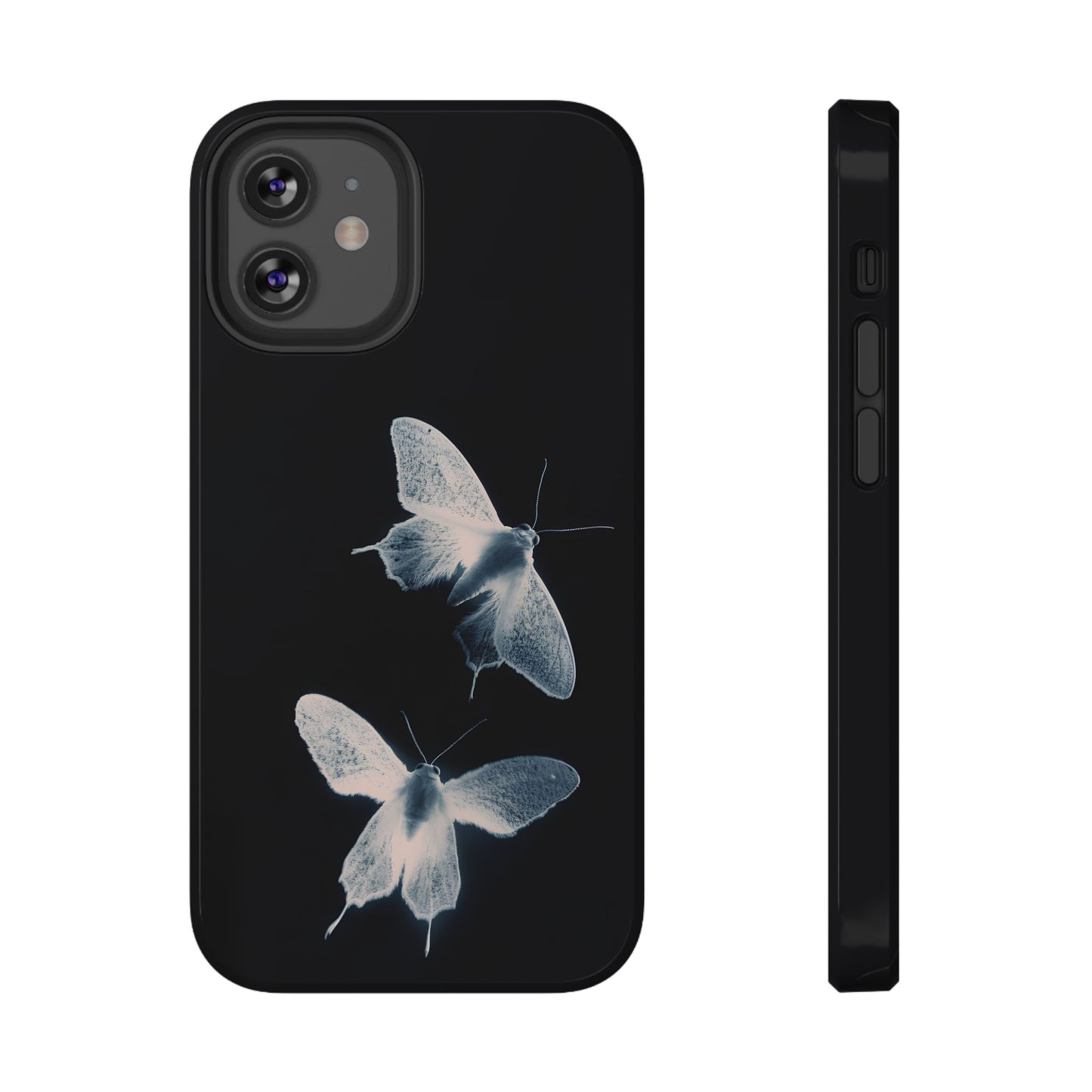 Ethereal Moth Dark Aesthetic Phone Case – MagSafe Compatible for iPhone & Samsung Galaxy