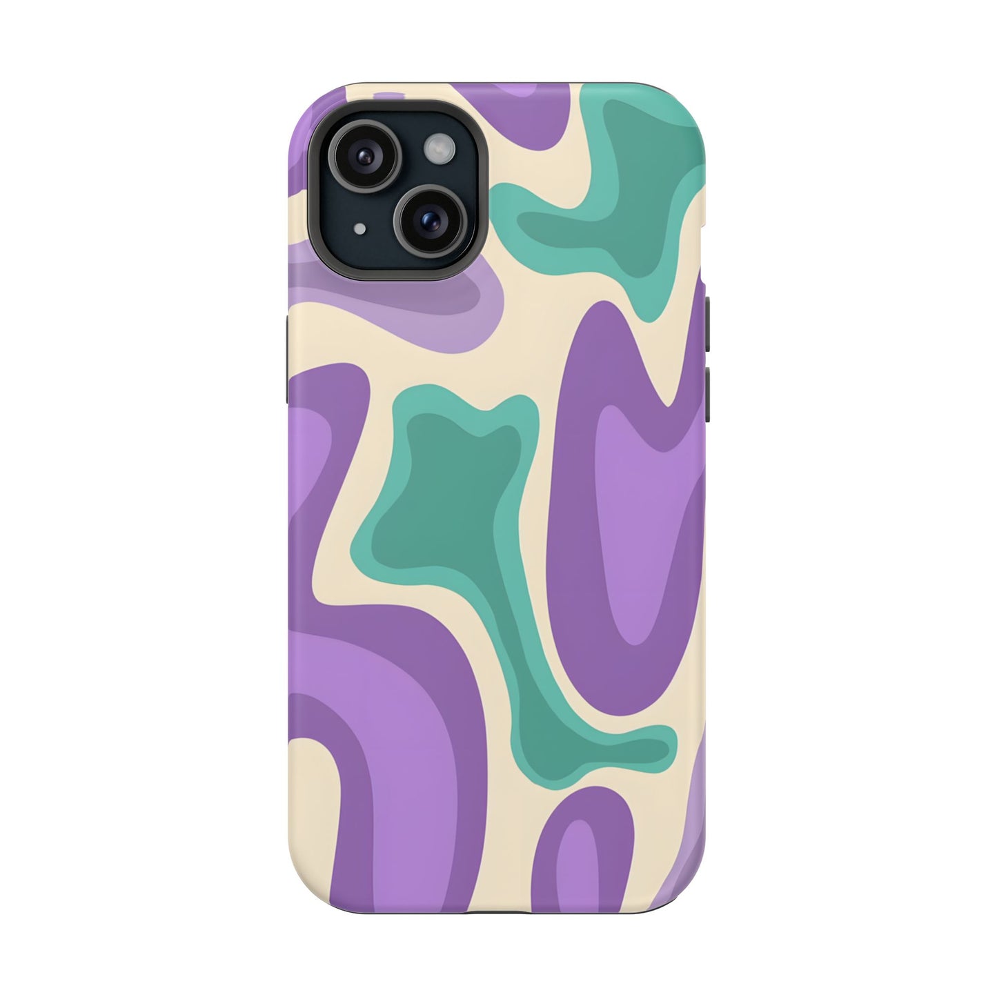 Funky Psychedelic Swirl Phone Case – MagSafe Compatible for iPhone & Samsung Galaxy