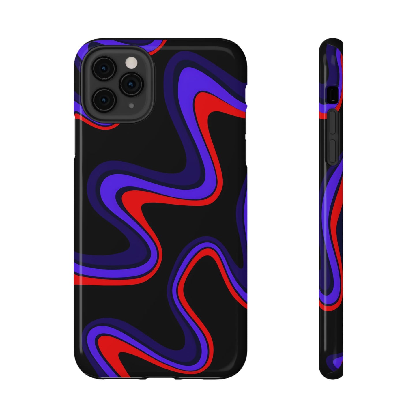 Psychedelic Wave Phone Case – MagSafe Compatible for iPhone & Samsung Galaxy