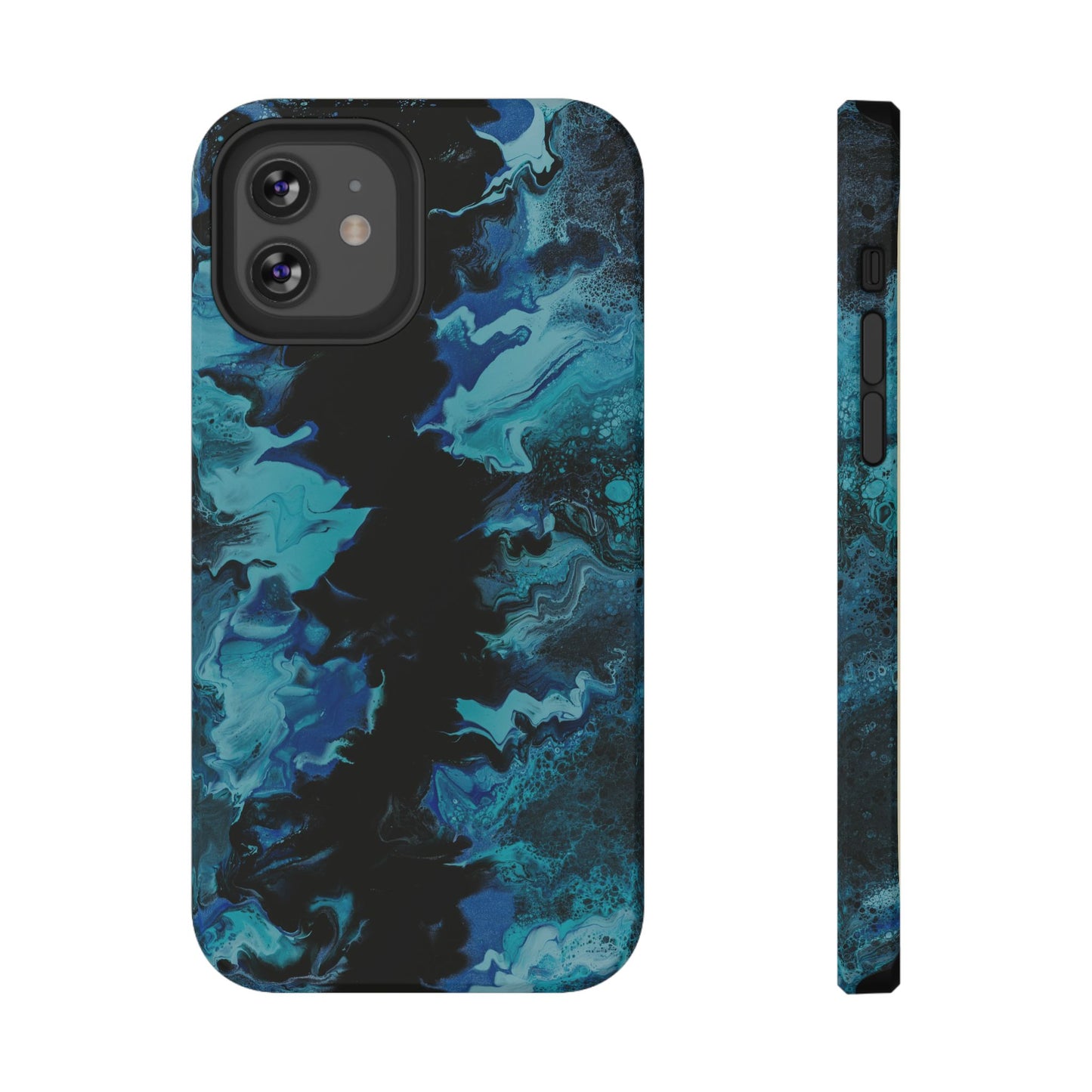 Deep Ocean Swirl Phone Case – MagSafe Compatible for iPhone & Samsung Galaxy