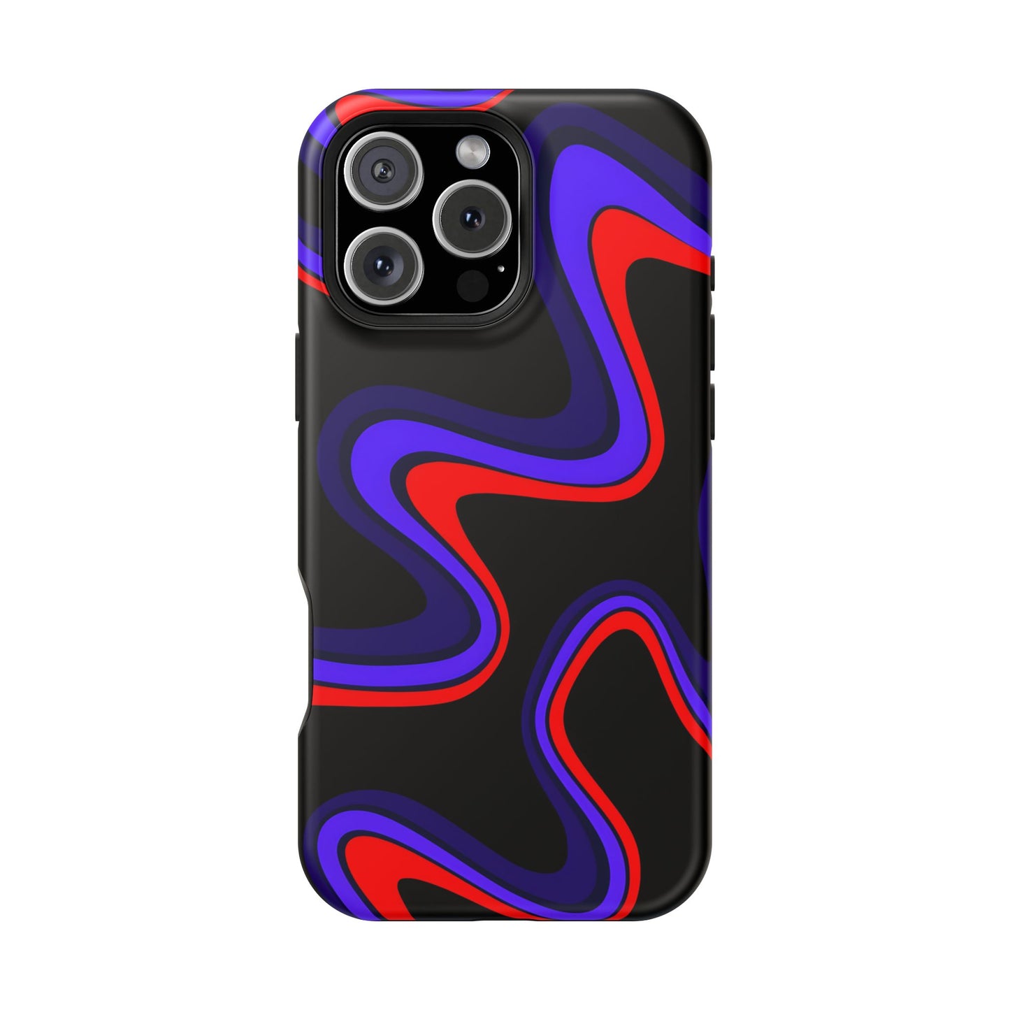 Psychedelic Wave Phone Case – MagSafe Compatible for iPhone & Samsung Galaxy