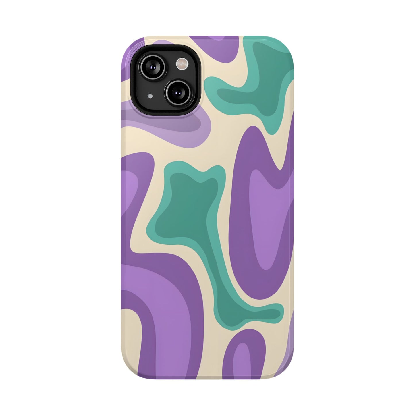 Funky Psychedelic Swirl Phone Case – MagSafe Compatible for iPhone & Samsung Galaxy
