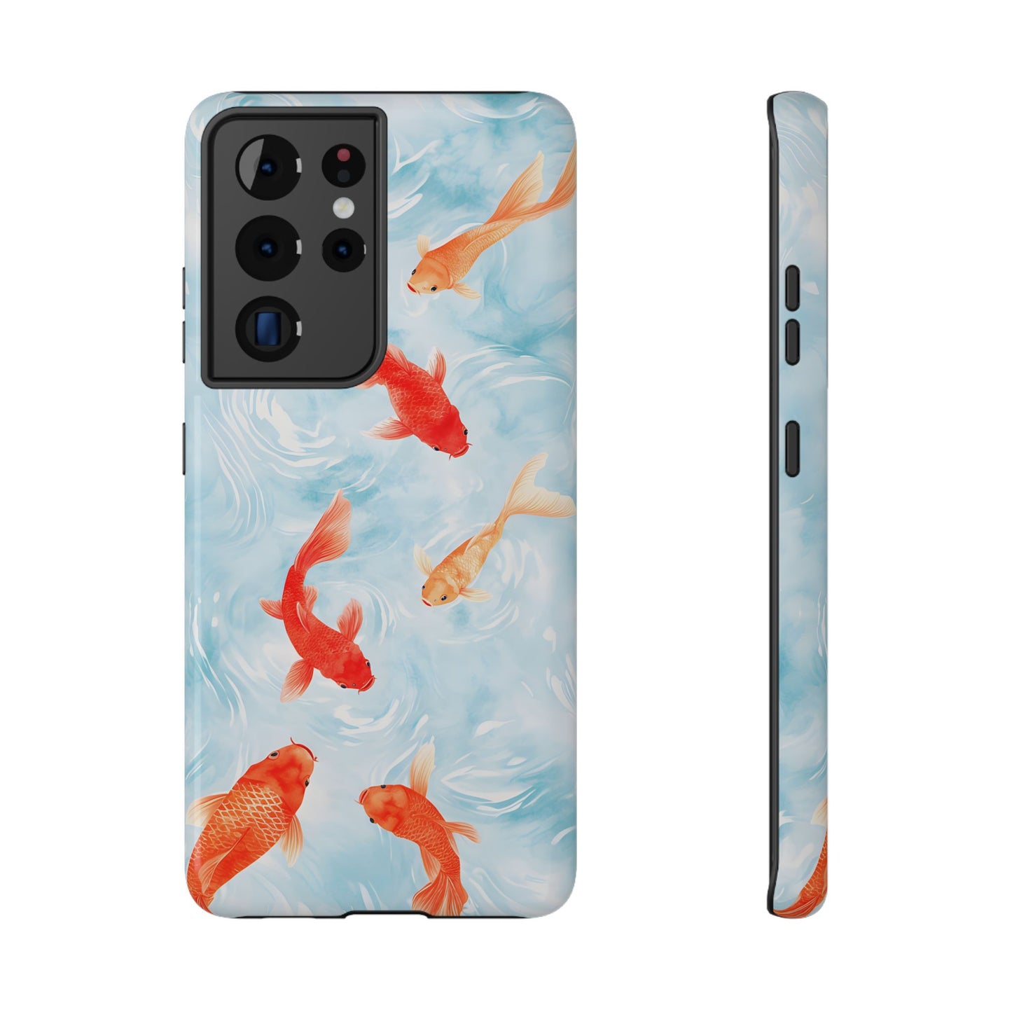 Koi Fish Pond Phone Case – MagSafe Compatible for iPhone & Samsung Galaxy