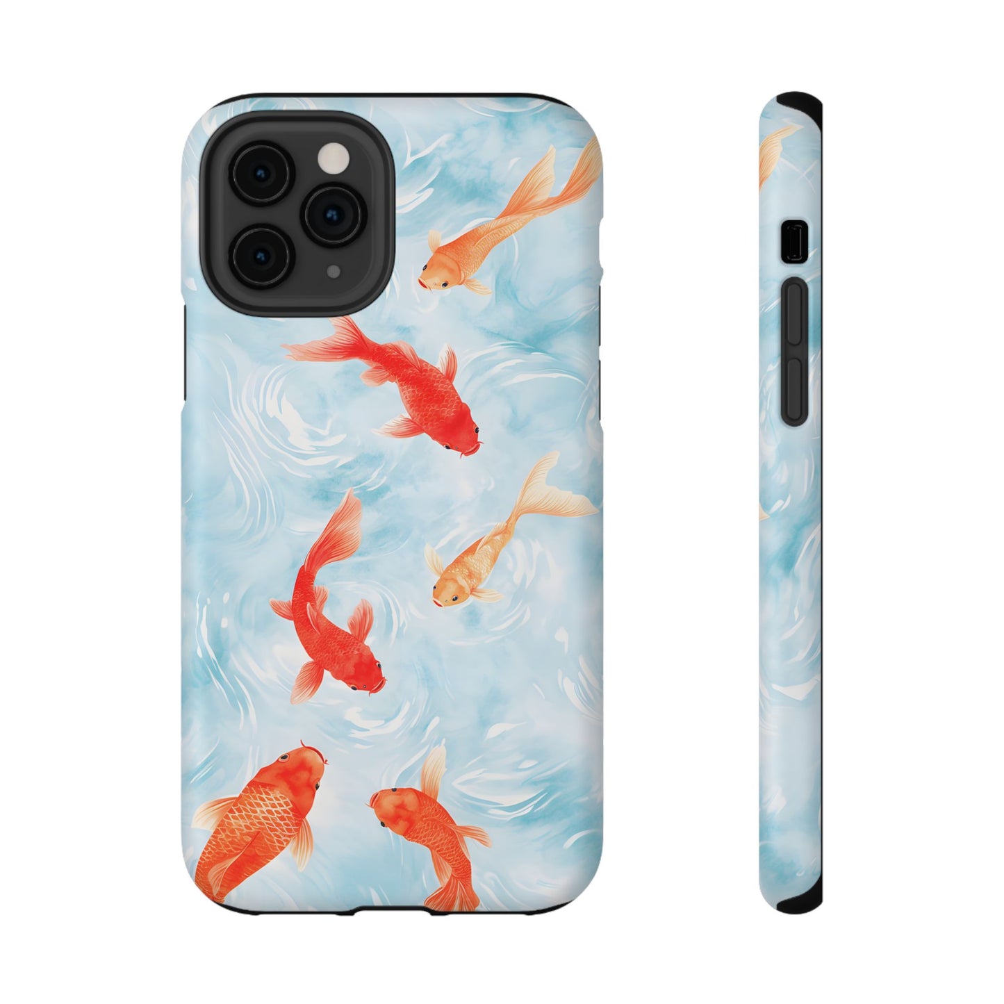 Koi Fish Pond Phone Case – MagSafe Compatible for iPhone & Samsung Galaxy