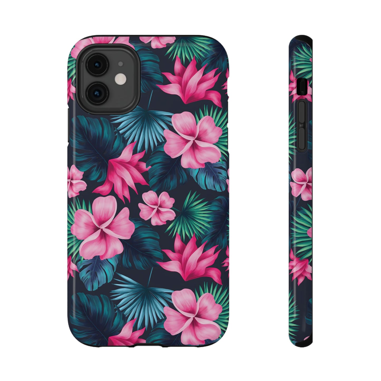Tropical Paradise Floral Phone Case – MagSafe Compatible for iPhone & Samsung Galaxy