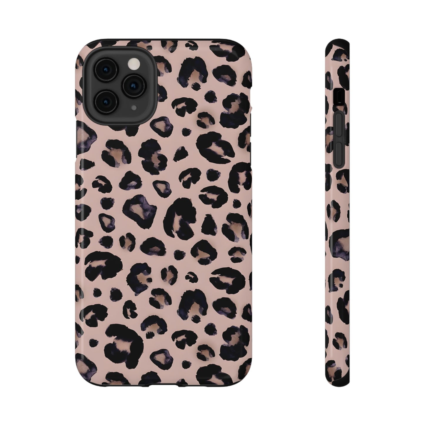 Chic Leopard Print Phone Case – MagSafe Compatible for iPhone & Samsung Galaxy
