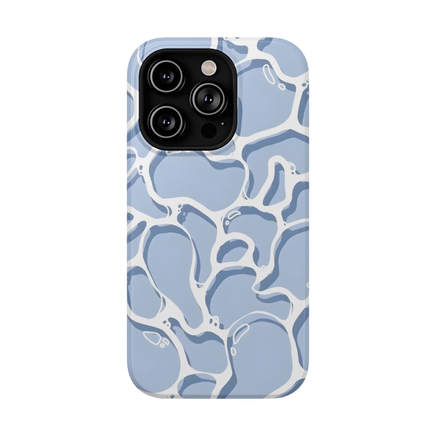 Blue Water Reflection Phone Case – MagSafe Compatible for iPhone & Samsung Galaxy