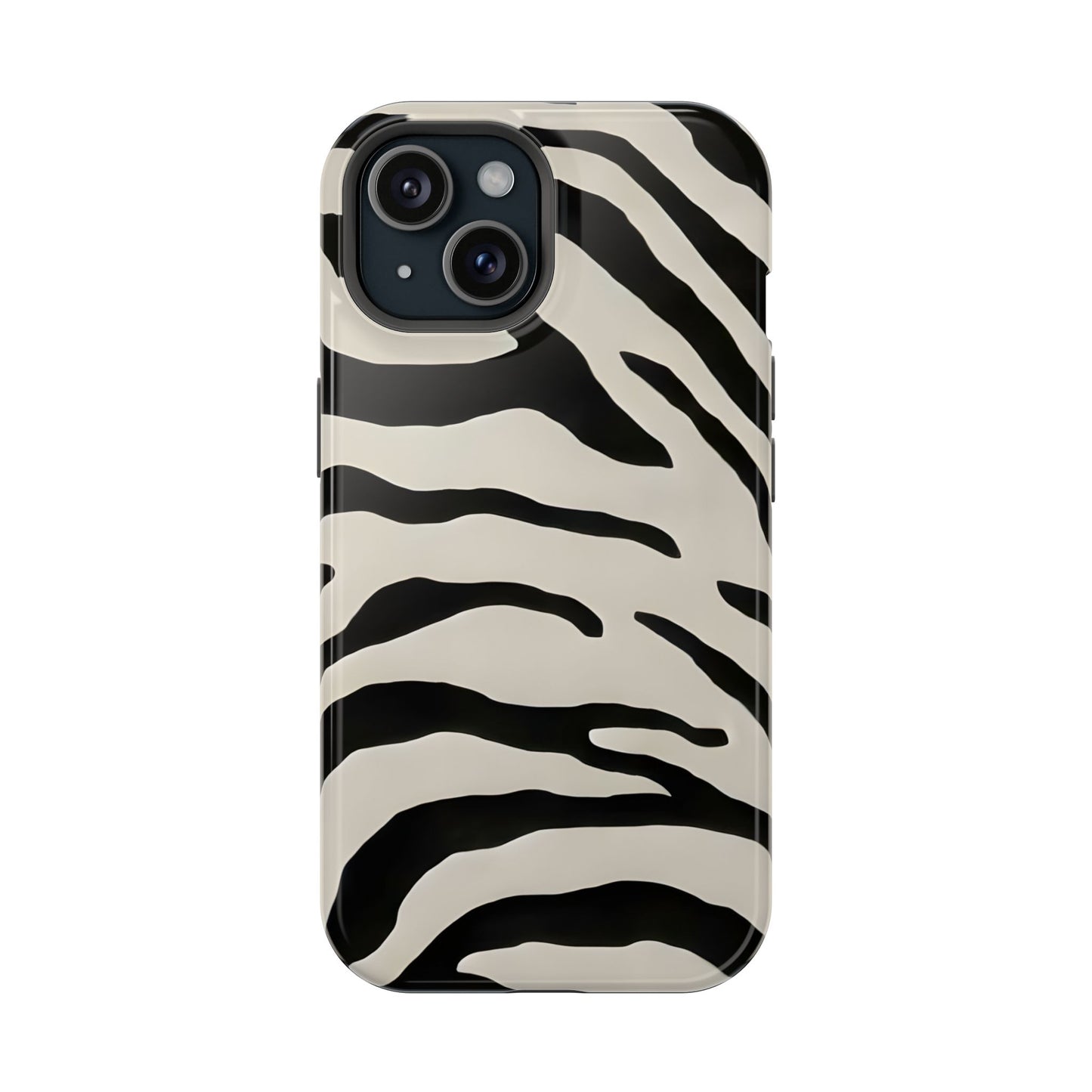 Classic Zebra Stripes Phone Case – MagSafe Compatible for iPhone & Samsung Galaxy