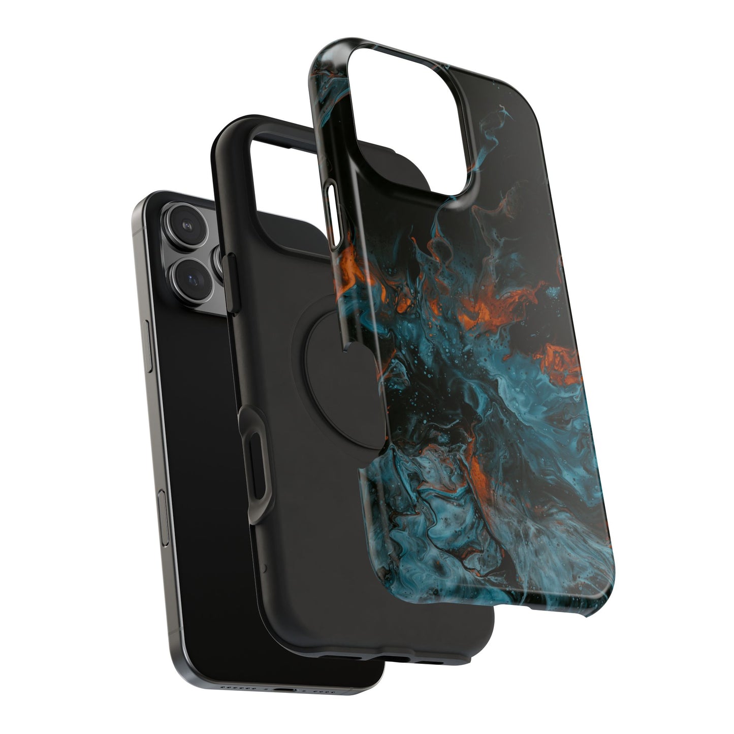 Cosmic Swirl Abstract Phone Case – MagSafe Compatible for iPhone & Samsung Galaxy