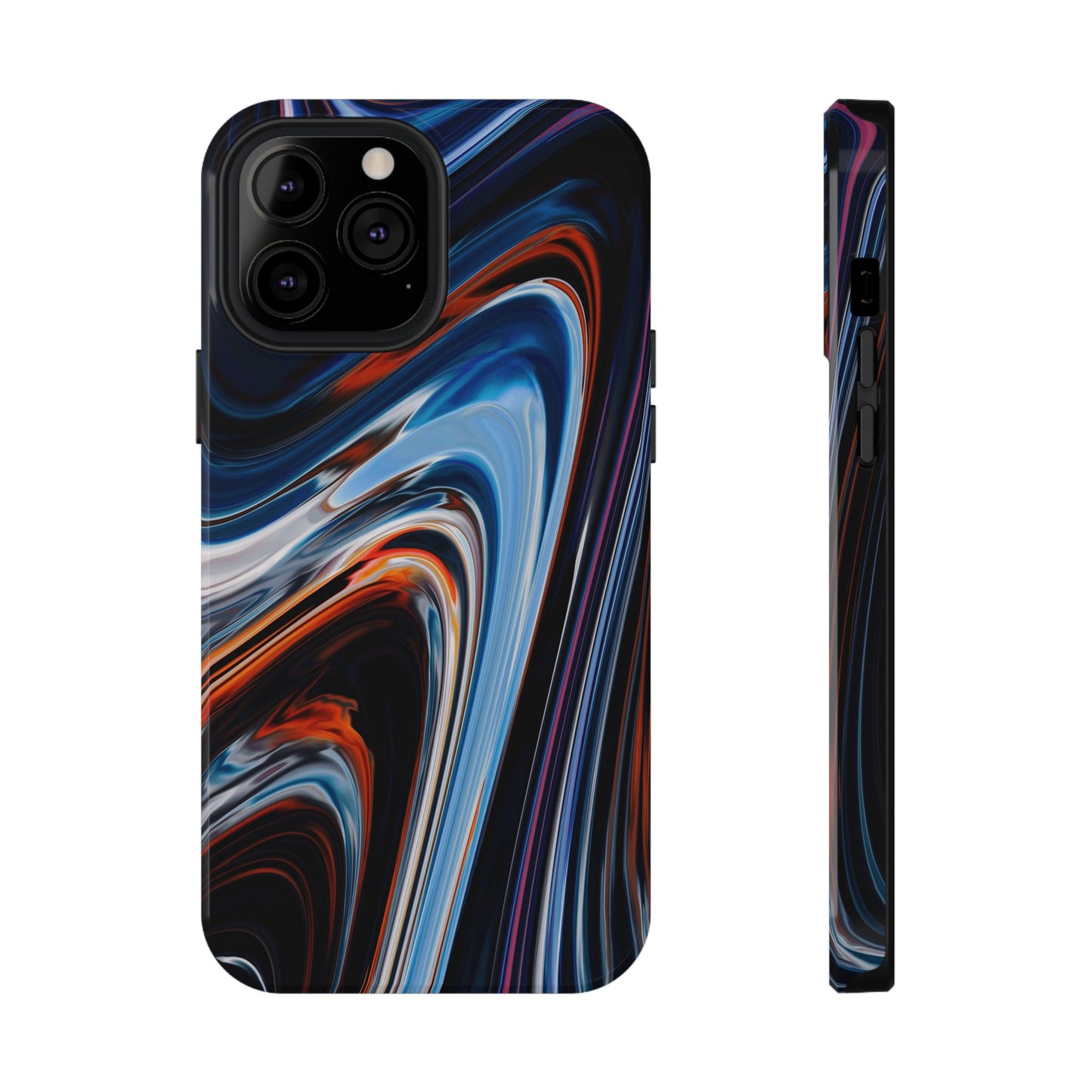 Vibrant Swirl Energy Phone Case – MagSafe Compatible for iPhone & Samsung Galaxy