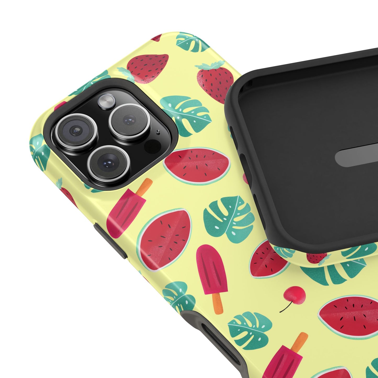 Tropical Summer Fruits Phone Case – MagSafe Compatible for iPhone & Samsung Galaxy