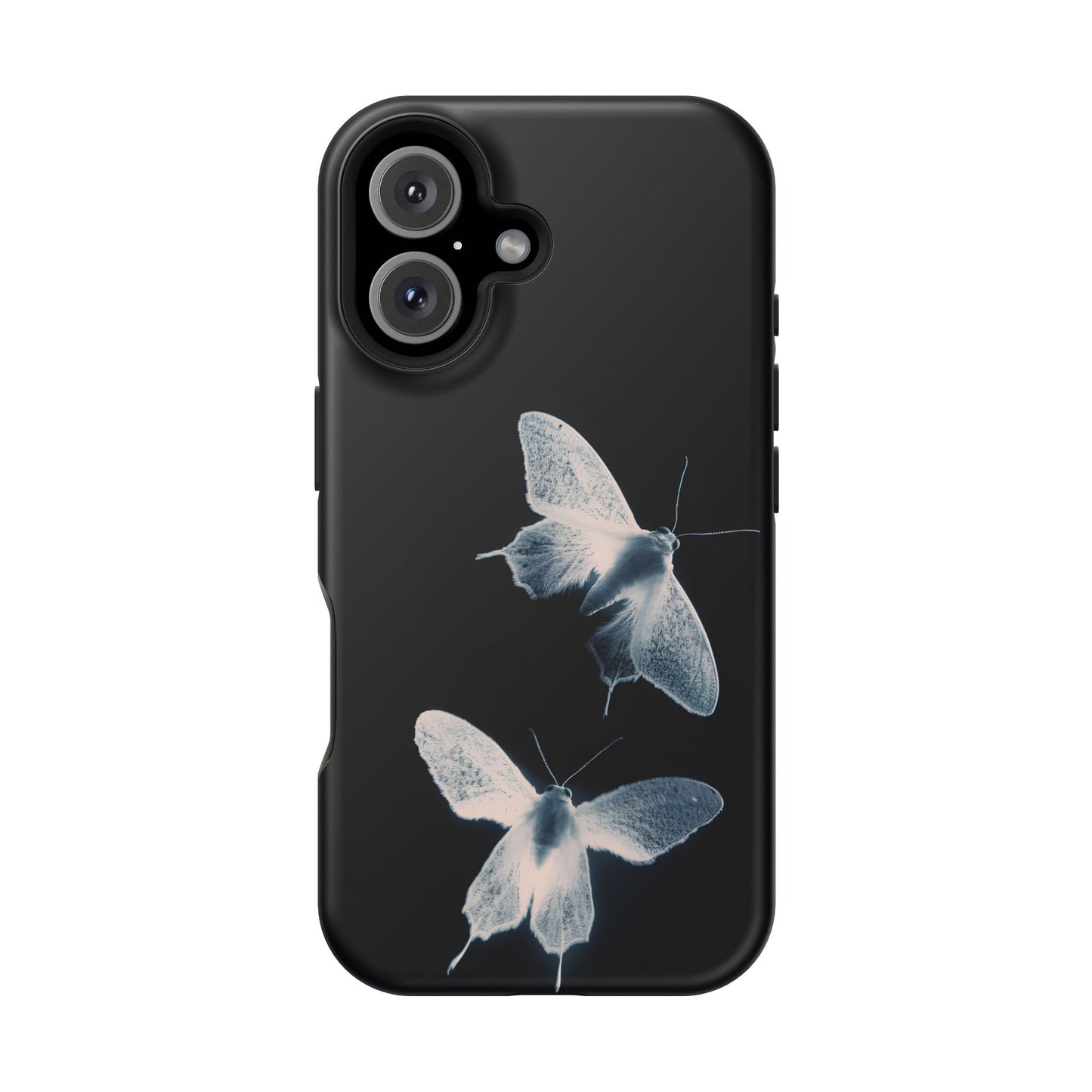 Ethereal Moth Dark Aesthetic Phone Case – MagSafe Compatible for iPhone & Samsung Galaxy