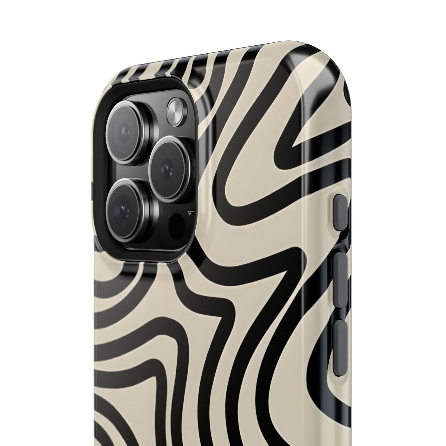 Abstract Maze Line Art Phone Case – MagSafe Compatible for iPhone & Samsung Galaxy