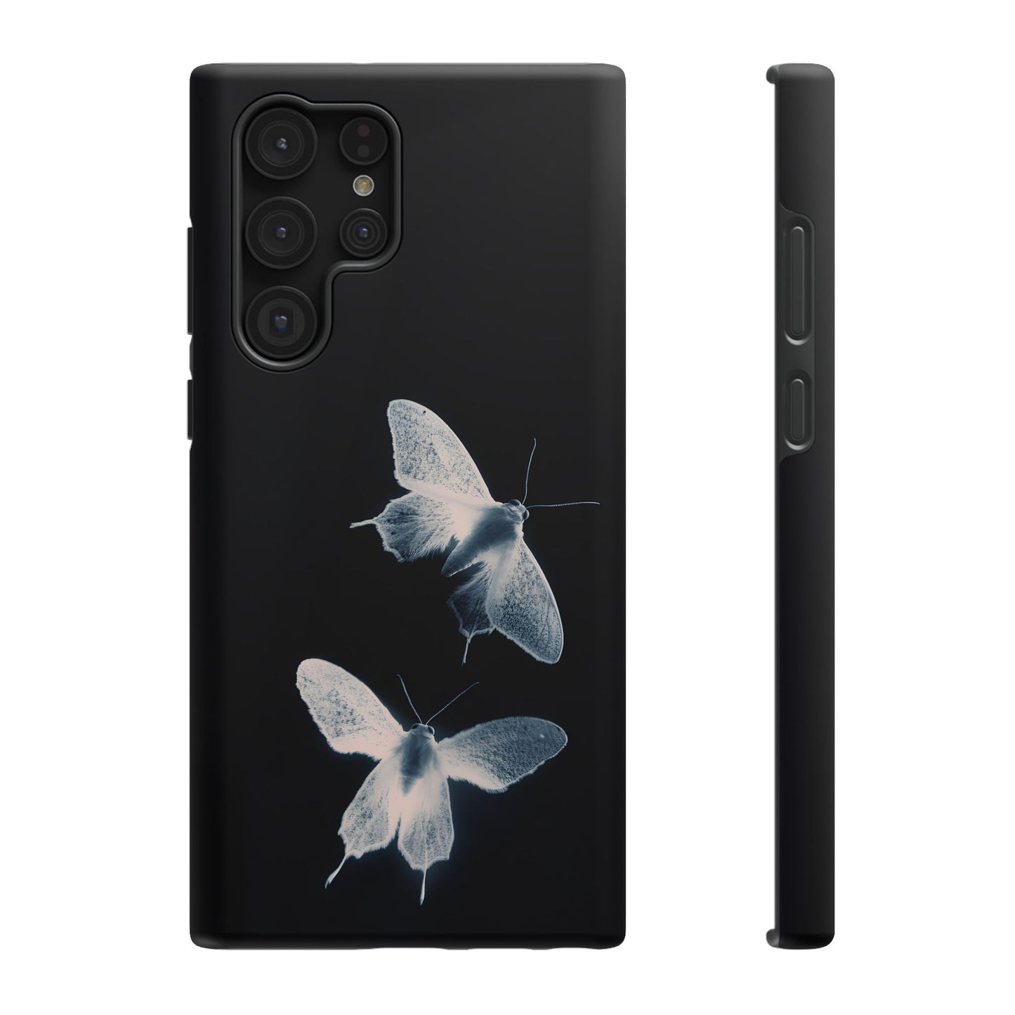 Ethereal Moth Dark Aesthetic Phone Case – MagSafe Compatible for iPhone & Samsung Galaxy