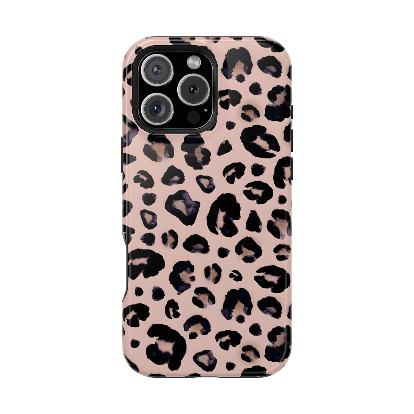 Chic Leopard Print Phone Case – MagSafe Compatible for iPhone & Samsung Galaxy
