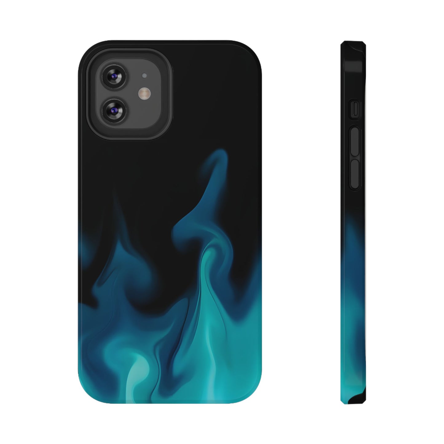 Blue Flame Energy Phone Case – MagSafe Compatible for iPhone & Samsung Galaxy