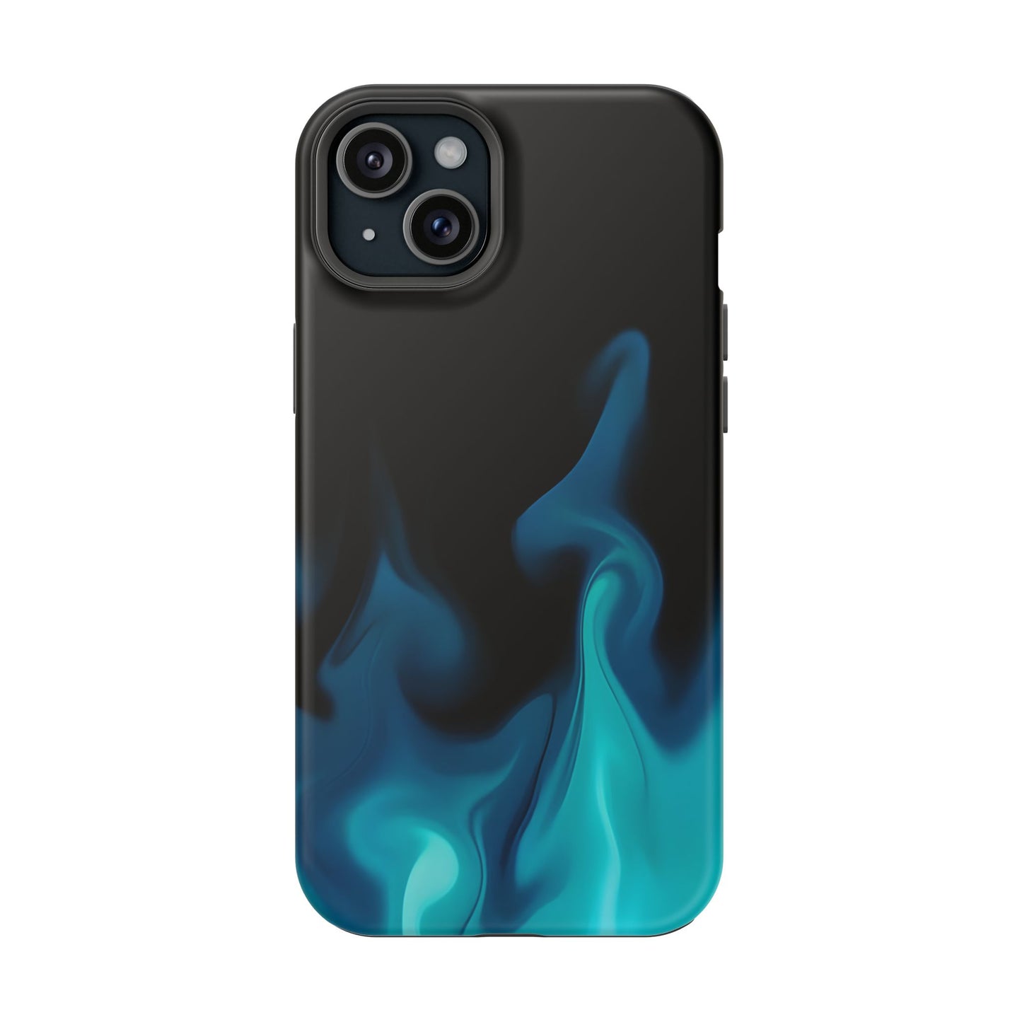 Blue Flame Energy Phone Case – MagSafe Compatible for iPhone & Samsung Galaxy