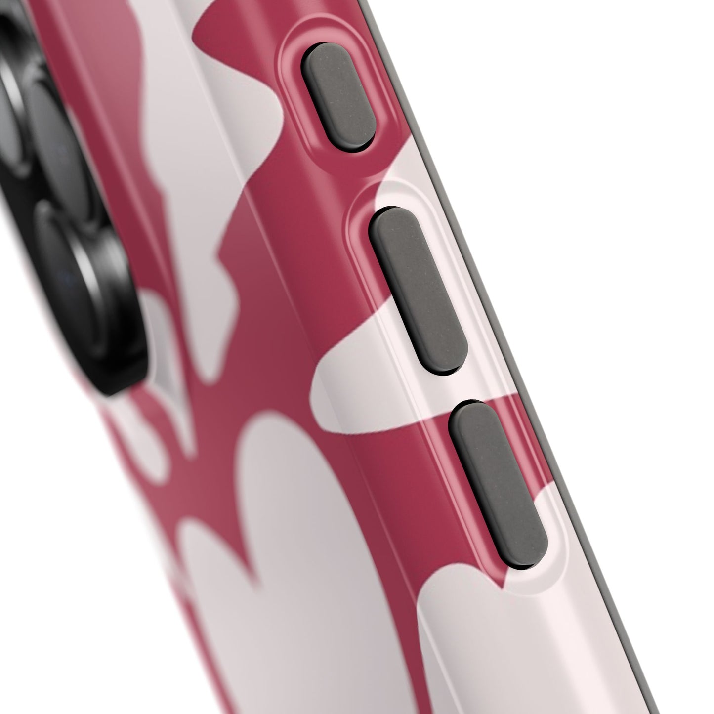 Bold Heartburst Abstract Phone Case – MagSafe Compatible for iPhone & Samsung Galaxy