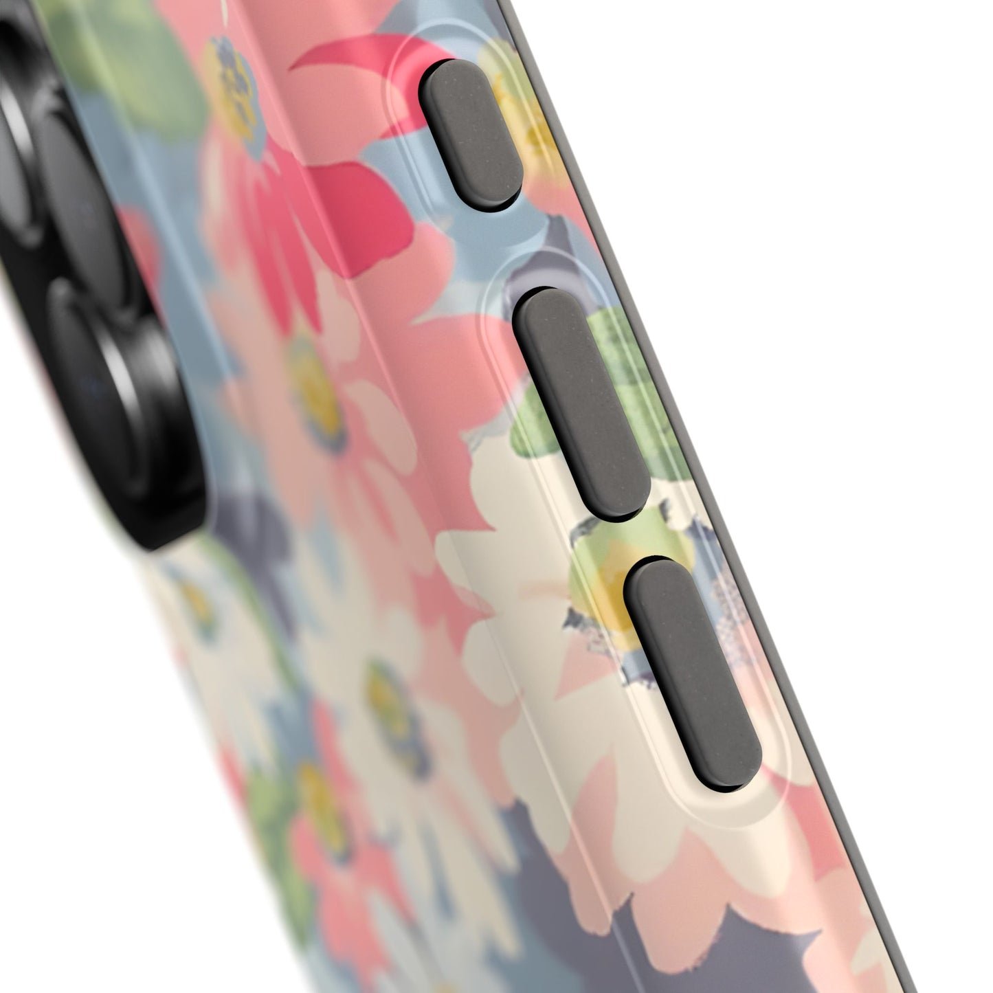 Vintage Floral Daisy Phone Case – MagSafe Compatible for iPhone & Samsung Galaxy