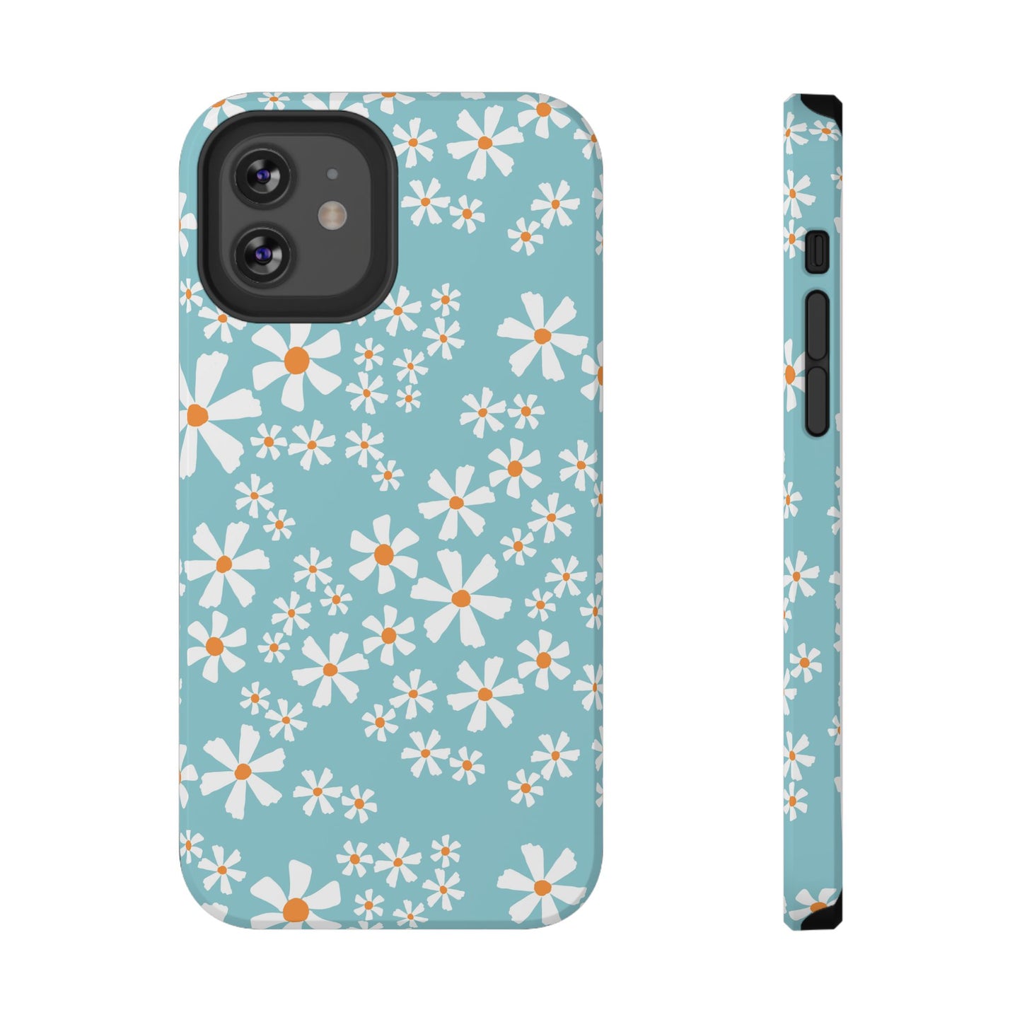 Vintage Daisy Field Phone Case – MagSafe Compatible for iPhone & Samsung Galaxy