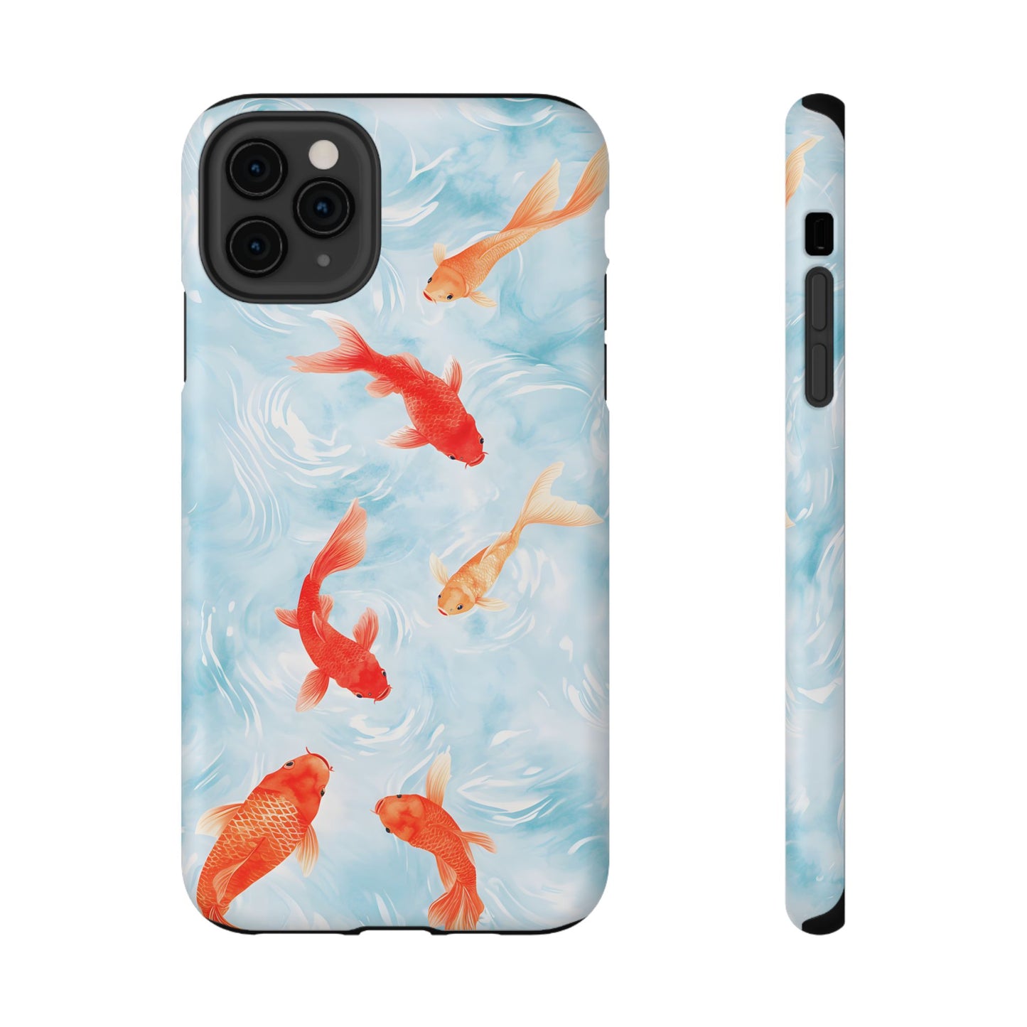 Koi Fish Pond Phone Case – MagSafe Compatible for iPhone & Samsung Galaxy