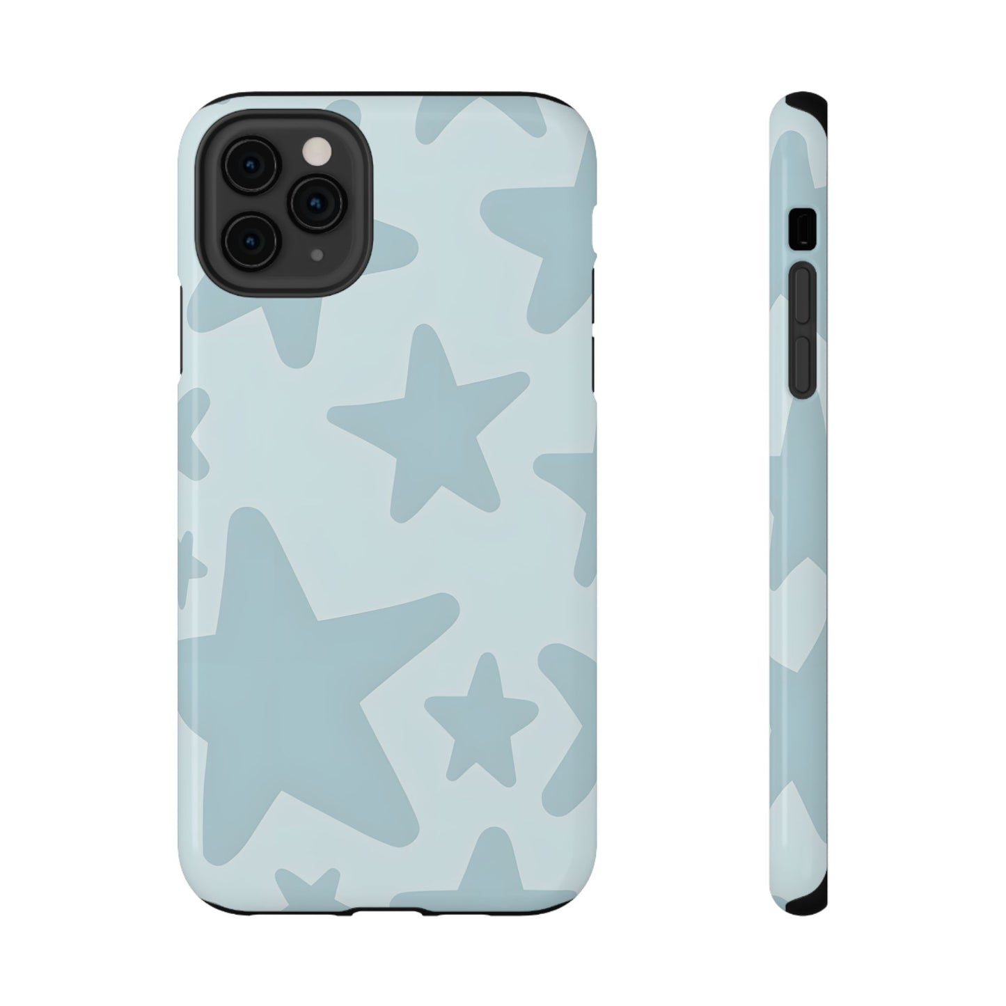 Minimalist Star Pattern Phone Case – MagSafe Compatible for iPhone & Samsung Galaxy