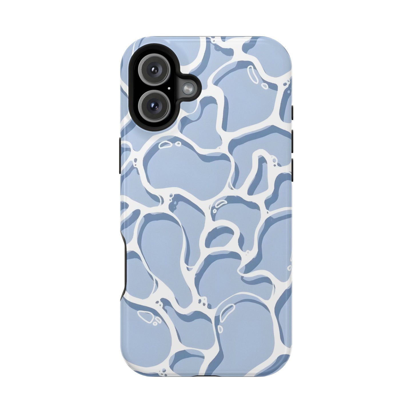 Blue Water Reflection Phone Case – MagSafe Compatible for iPhone & Samsung Galaxy