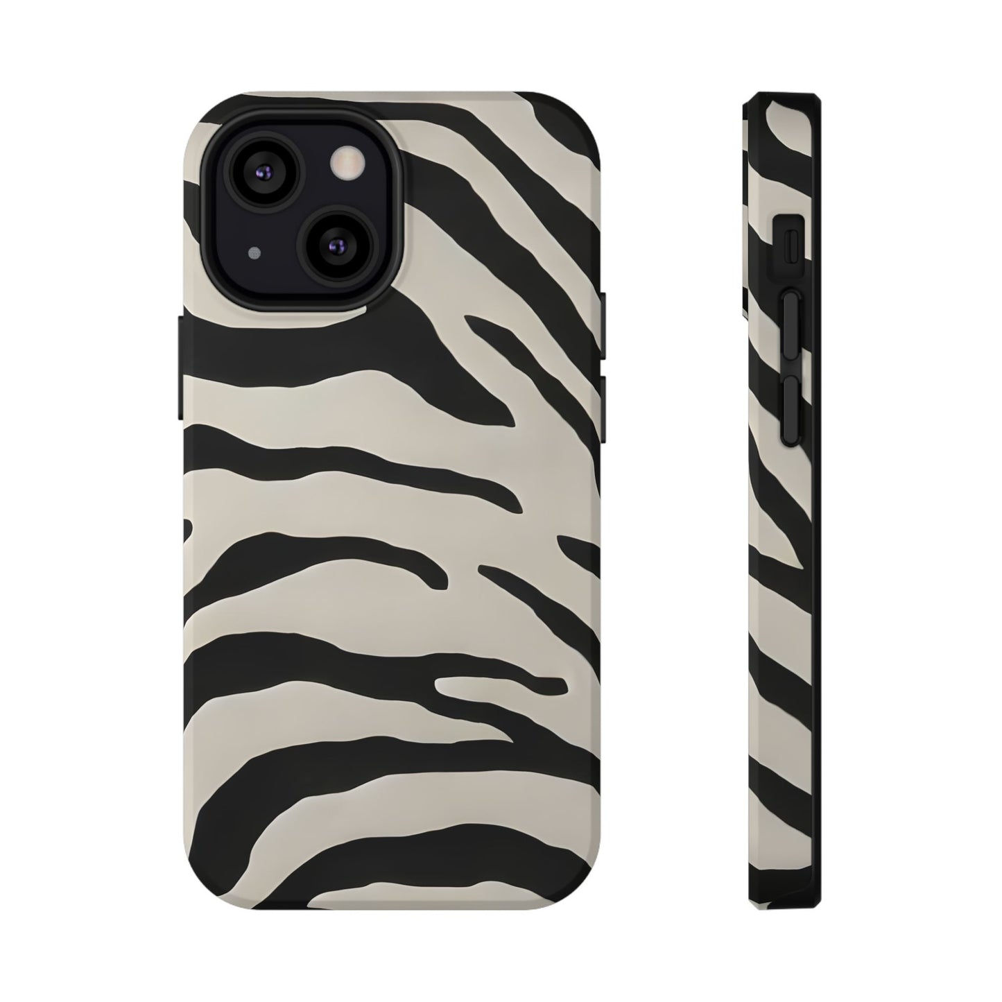 Classic Zebra Stripes Phone Case – MagSafe Compatible for iPhone & Samsung Galaxy