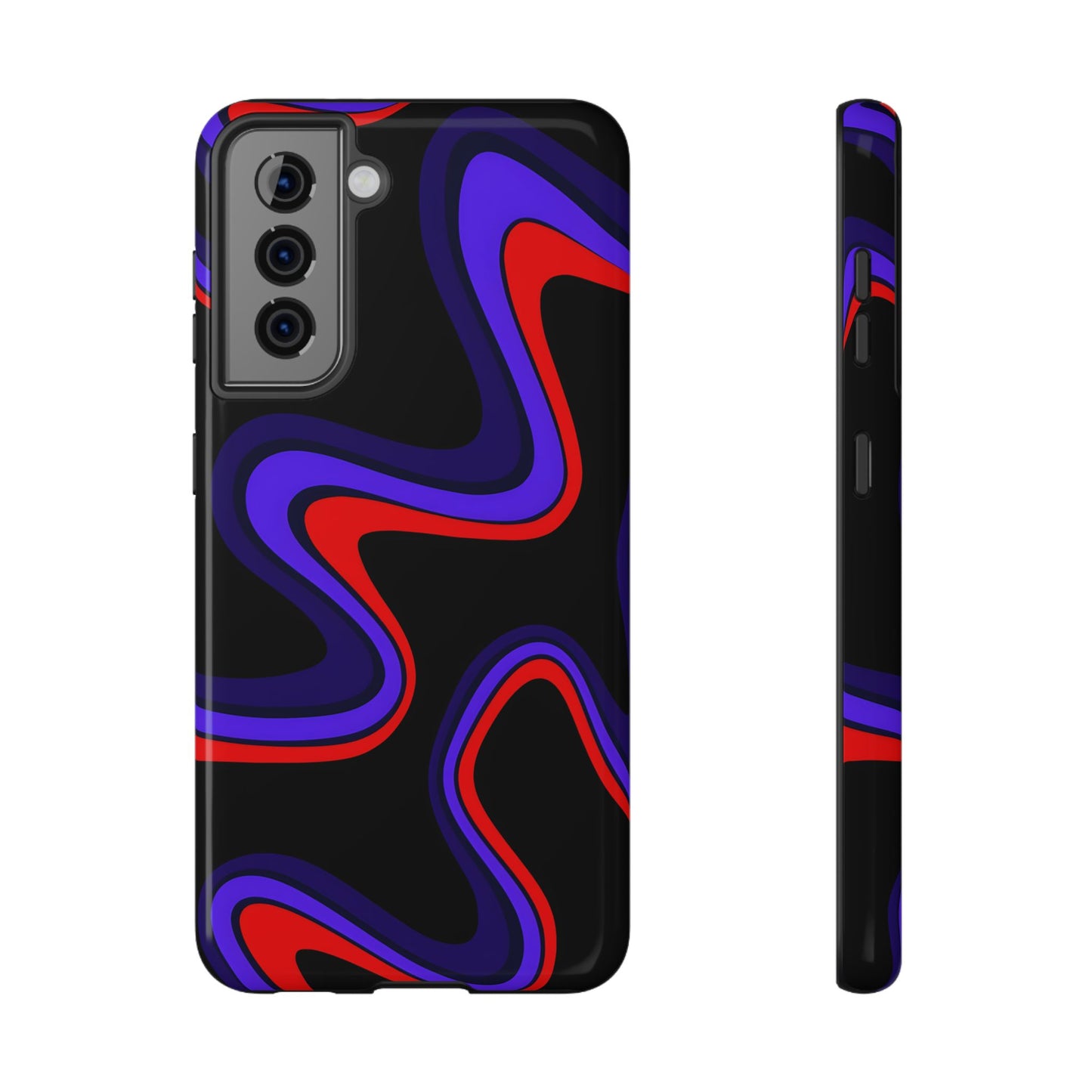 Psychedelic Wave Phone Case – MagSafe Compatible for iPhone & Samsung Galaxy