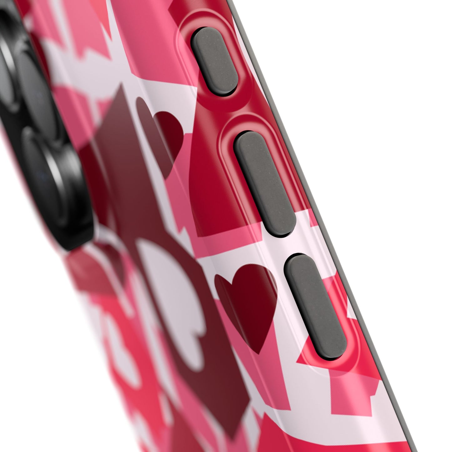 Pink Social Love Icons Phone Case – MagSafe Compatible for iPhone & Samsung Galaxy