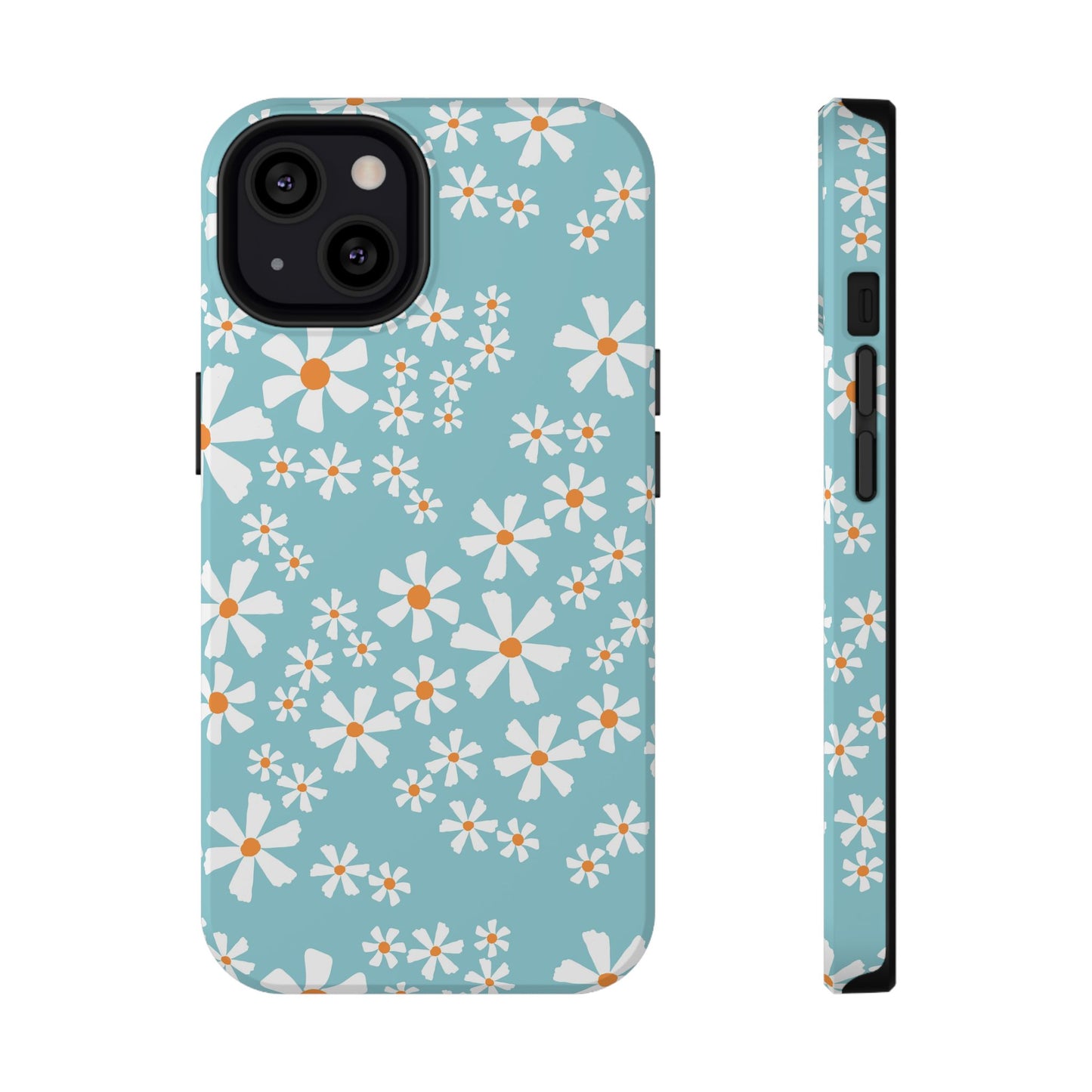 Vintage Daisy Field Phone Case – MagSafe Compatible for iPhone & Samsung Galaxy