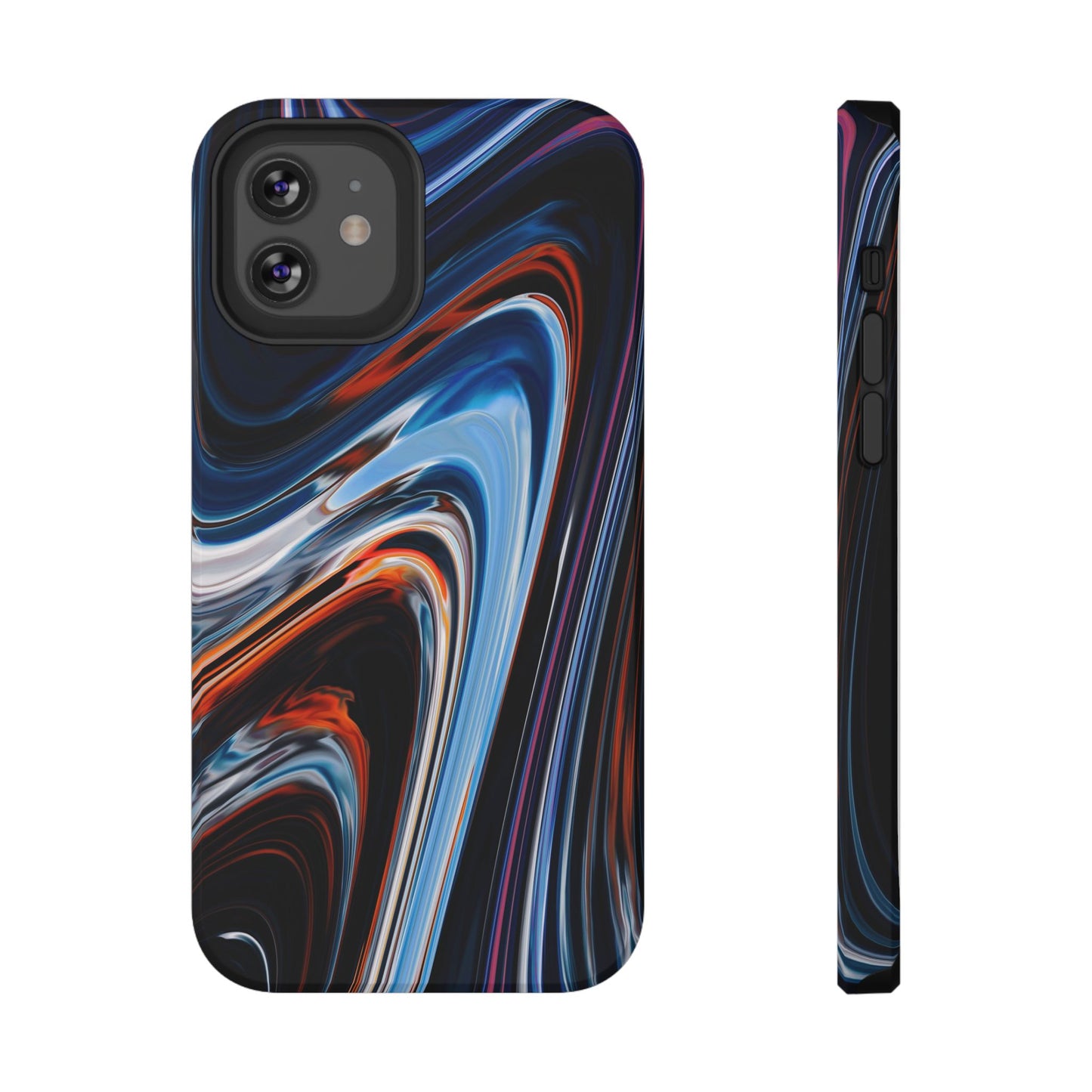 Vibrant Swirl Energy Phone Case – MagSafe Compatible for iPhone & Samsung Galaxy