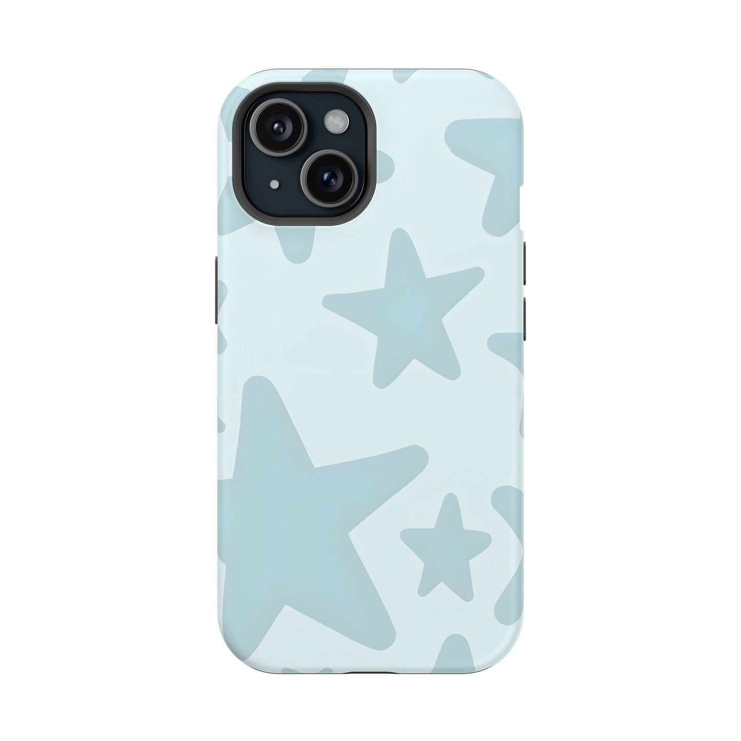 Minimalist Star Pattern Phone Case – MagSafe Compatible for iPhone & Samsung Galaxy
