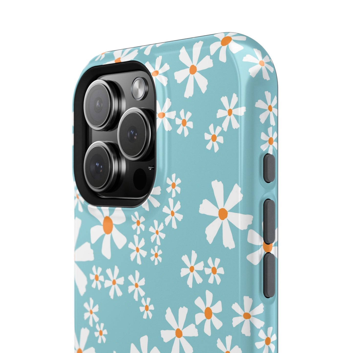 Vintage Daisy Field Phone Case – MagSafe Compatible for iPhone & Samsung Galaxy