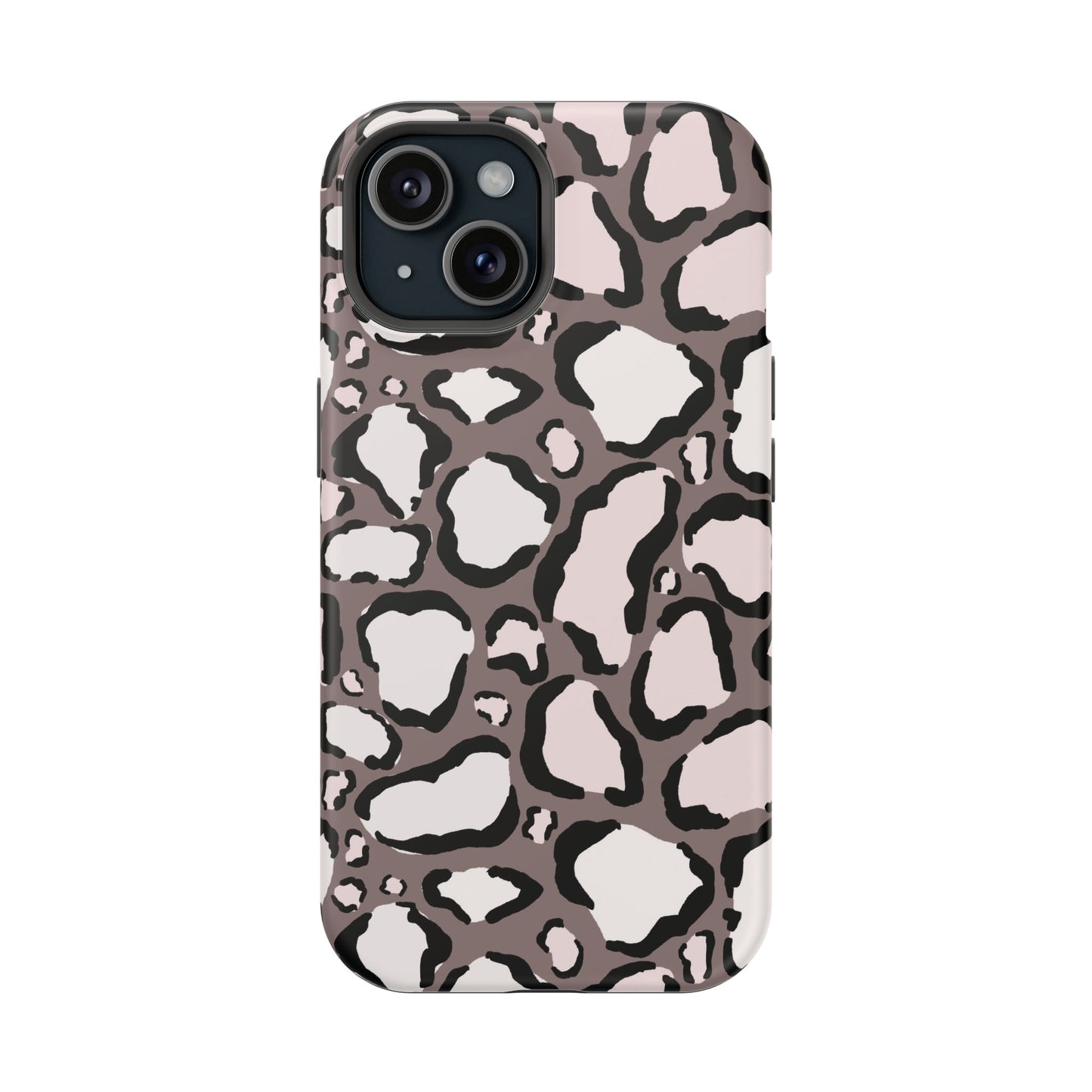 Chic Leopard Print Phone Case – MagSafe Compatible for iPhone & Samsung Galaxy