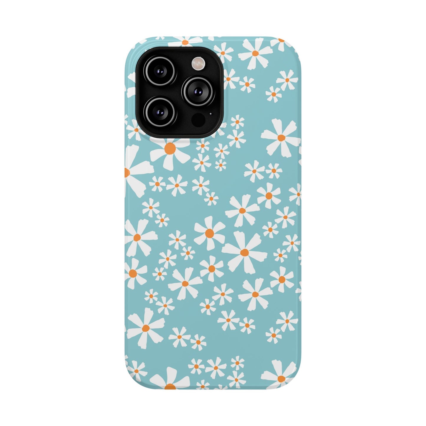 Vintage Daisy Field Phone Case – MagSafe Compatible for iPhone & Samsung Galaxy