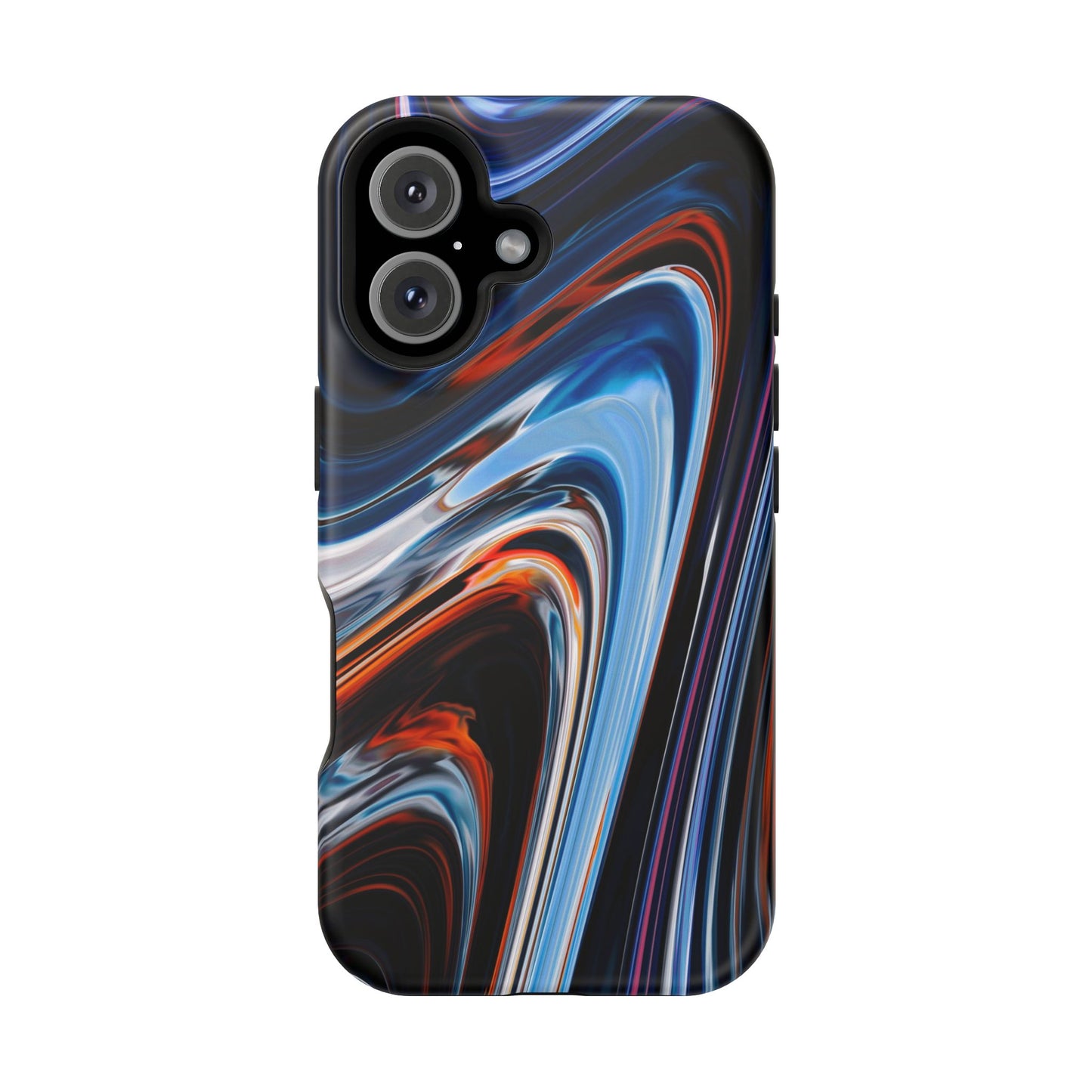 Vibrant Swirl Energy Phone Case – MagSafe Compatible for iPhone & Samsung Galaxy