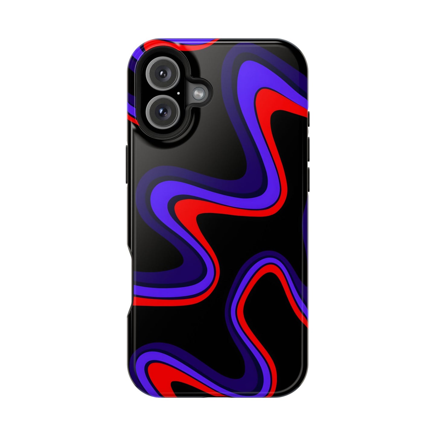 Psychedelic Wave Phone Case – MagSafe Compatible for iPhone & Samsung Galaxy