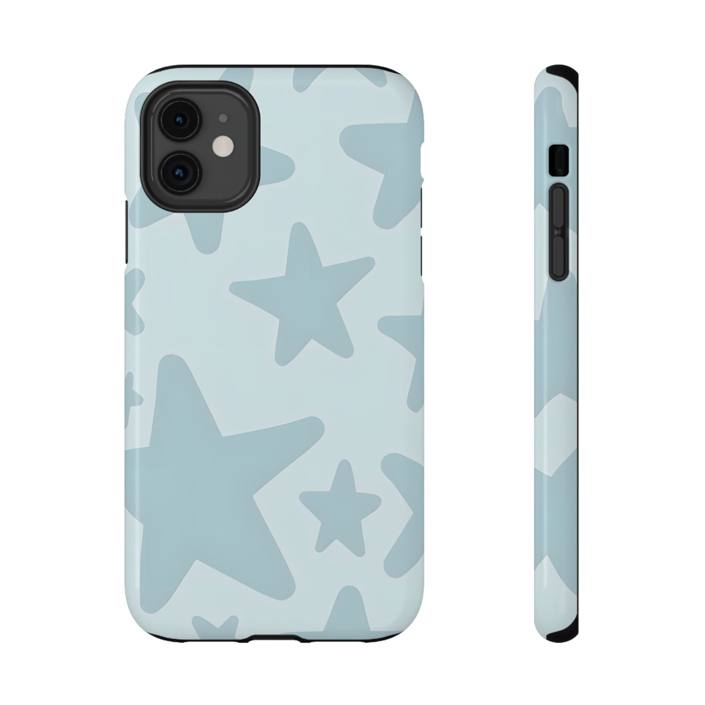 Minimalist Star Pattern Phone Case – MagSafe Compatible for iPhone & Samsung Galaxy