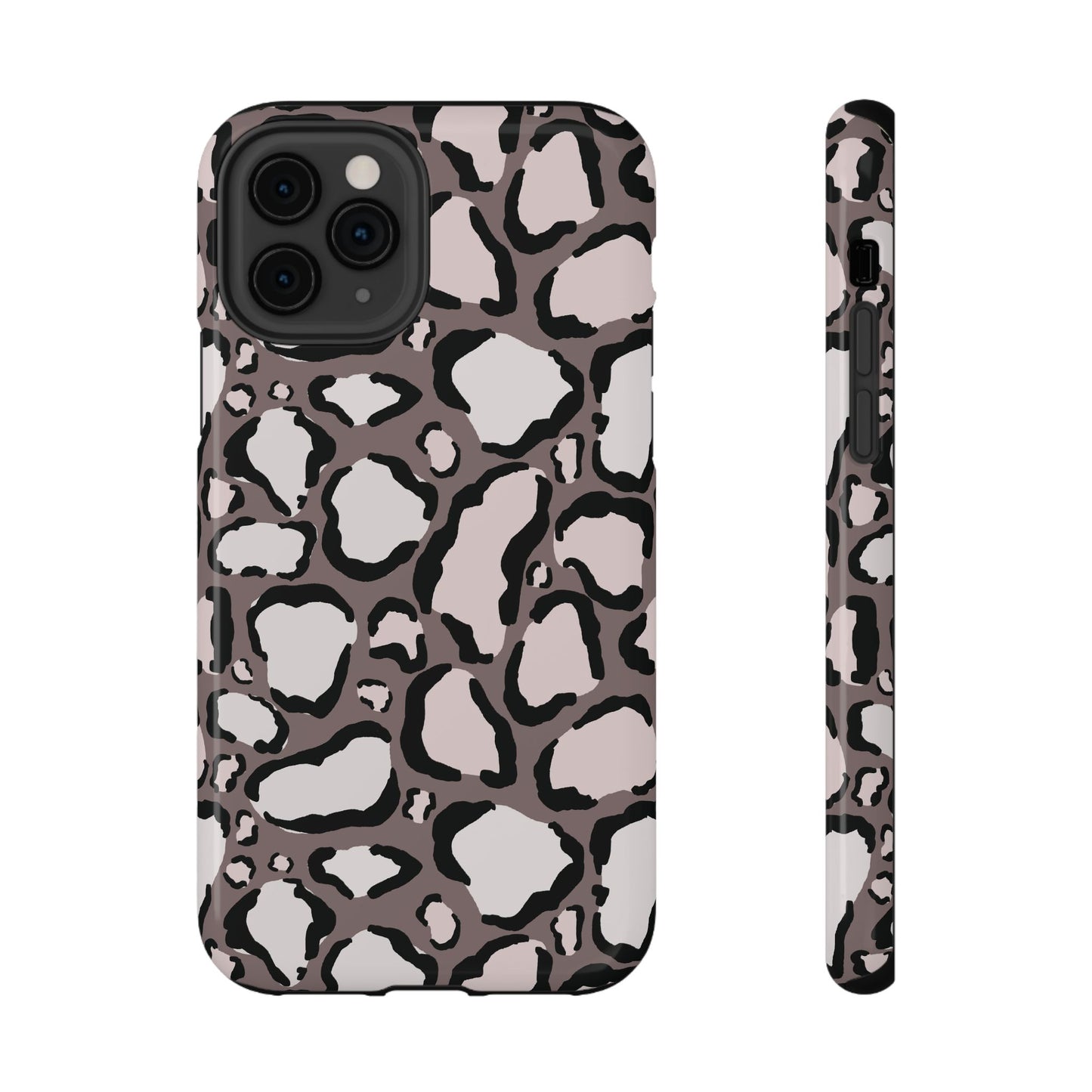 Chic Leopard Print Phone Case – MagSafe Compatible for iPhone & Samsung Galaxy