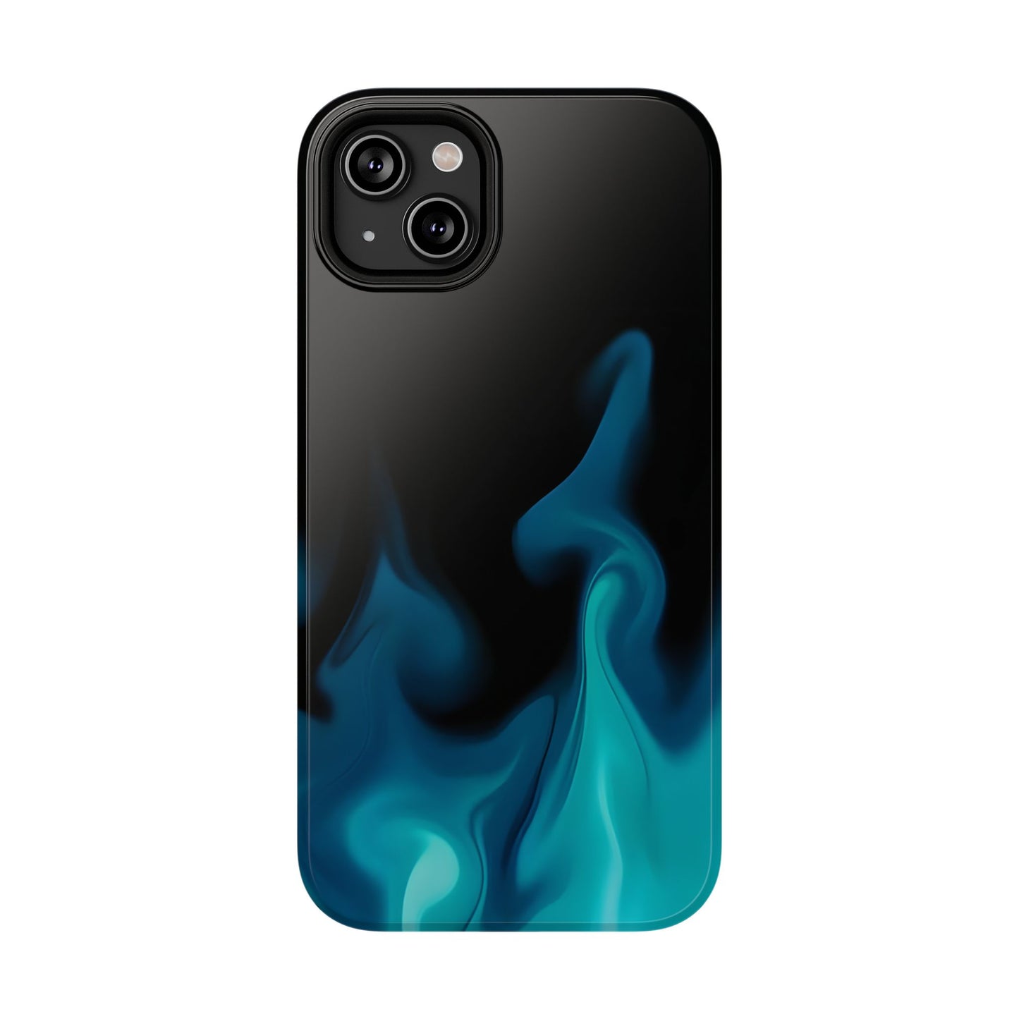 Blue Flame Energy Phone Case – MagSafe Compatible for iPhone & Samsung Galaxy