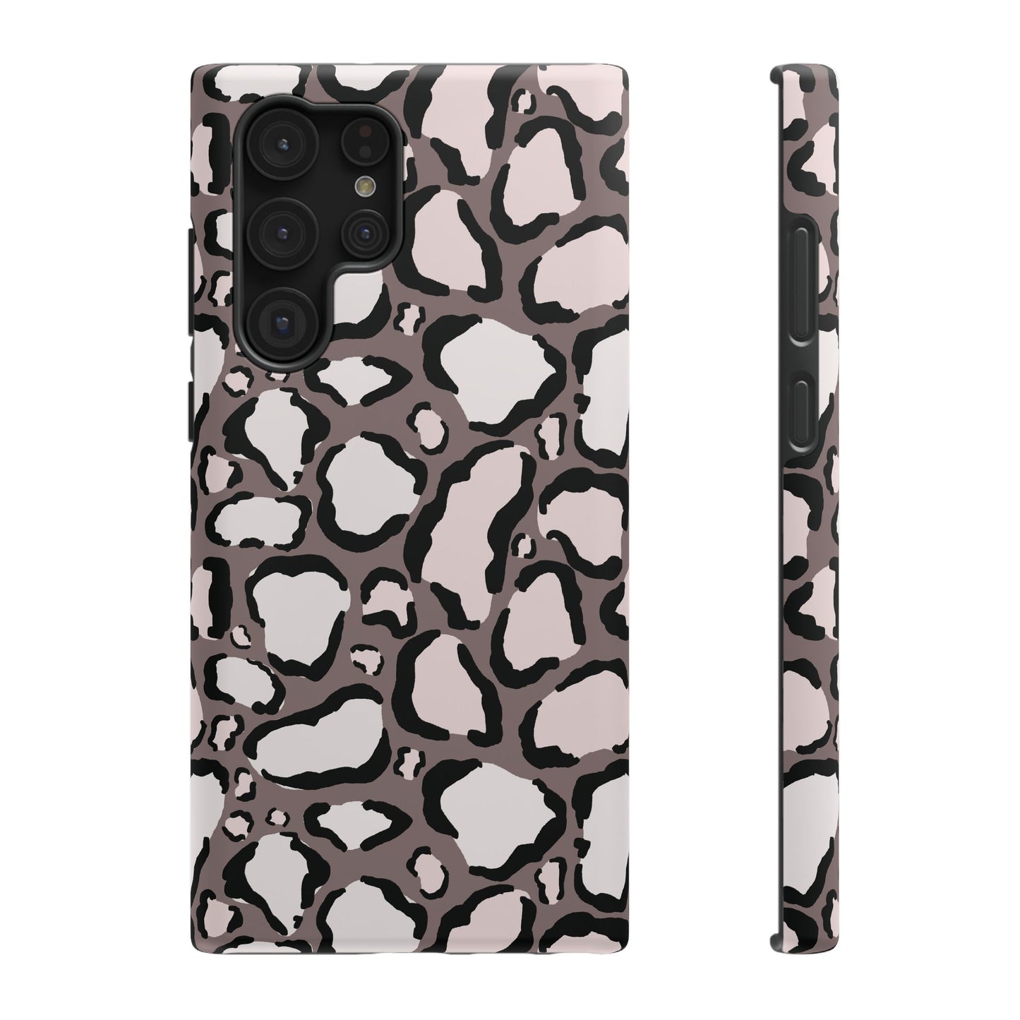 Chic Leopard Print Phone Case – MagSafe Compatible for iPhone & Samsung Galaxy